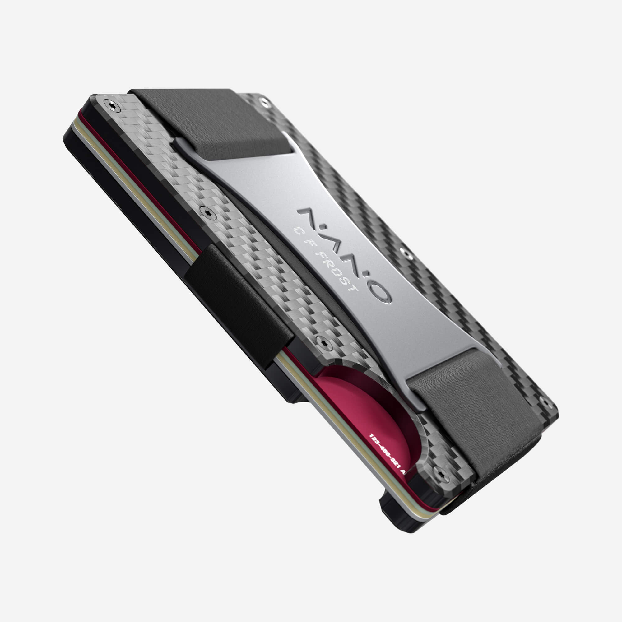 Personalised Cash Strap Wallet (Stealth Black) Essential Bundle