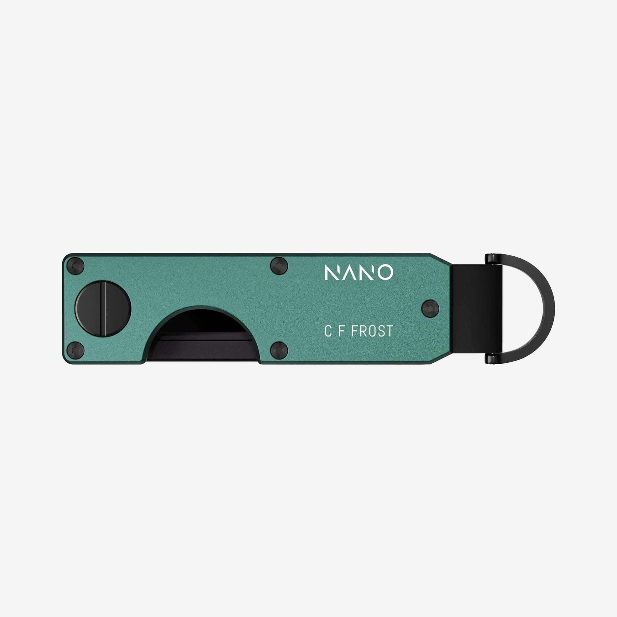 Personalised Key Case (Racing Green)