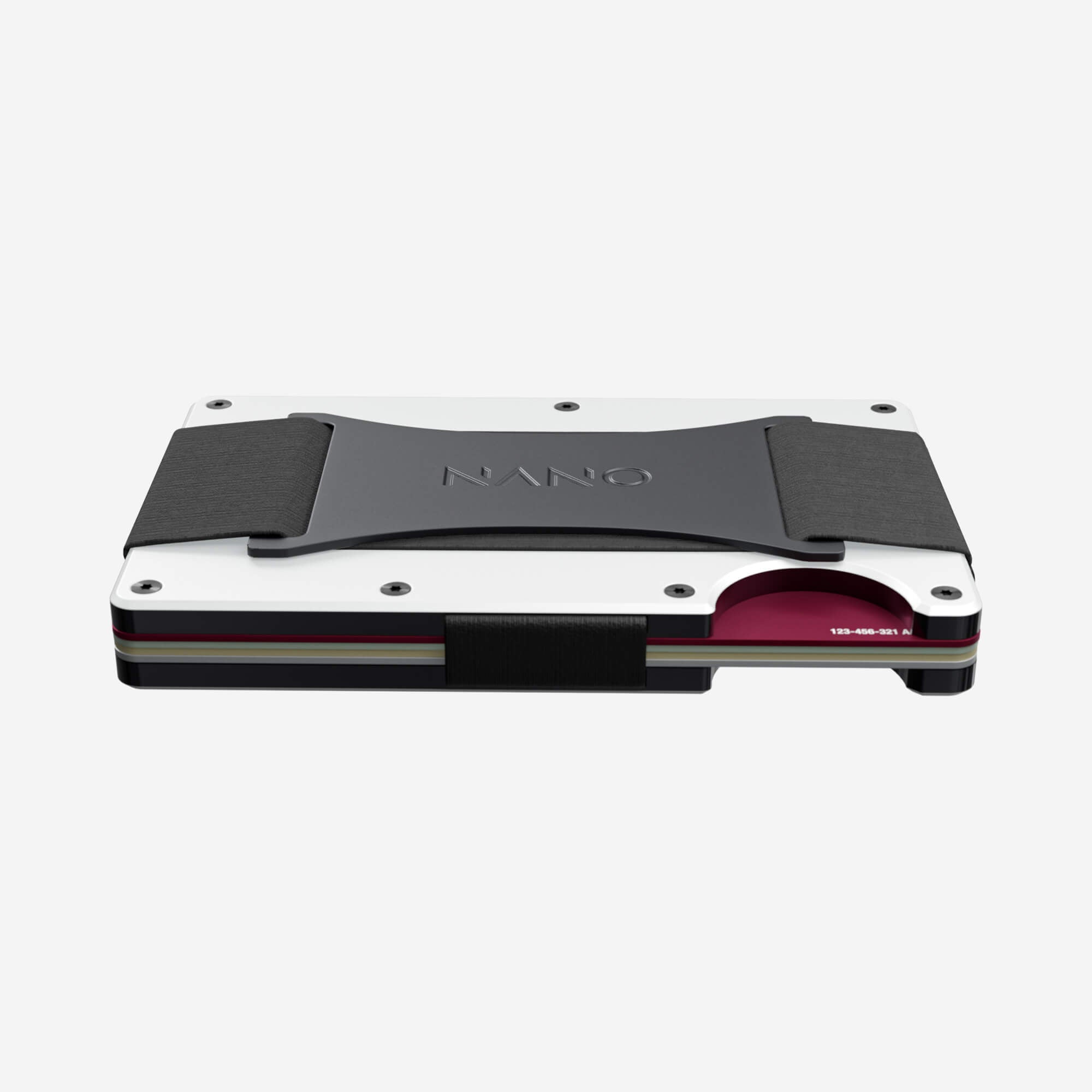 Cash Strap Wallet (Carrera White) Essential Bundle