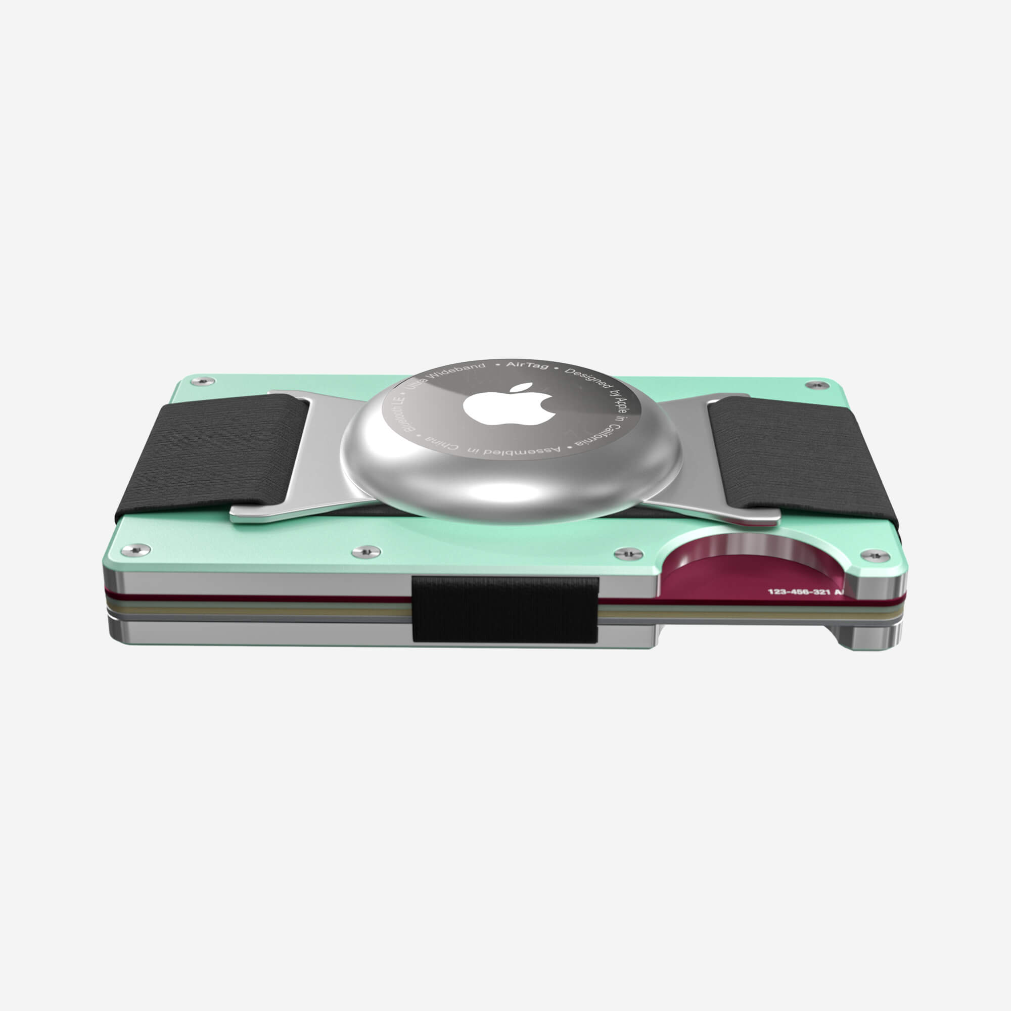 AirTag Cash Strap Wallet (Orchard Mint) Everyday Bundle