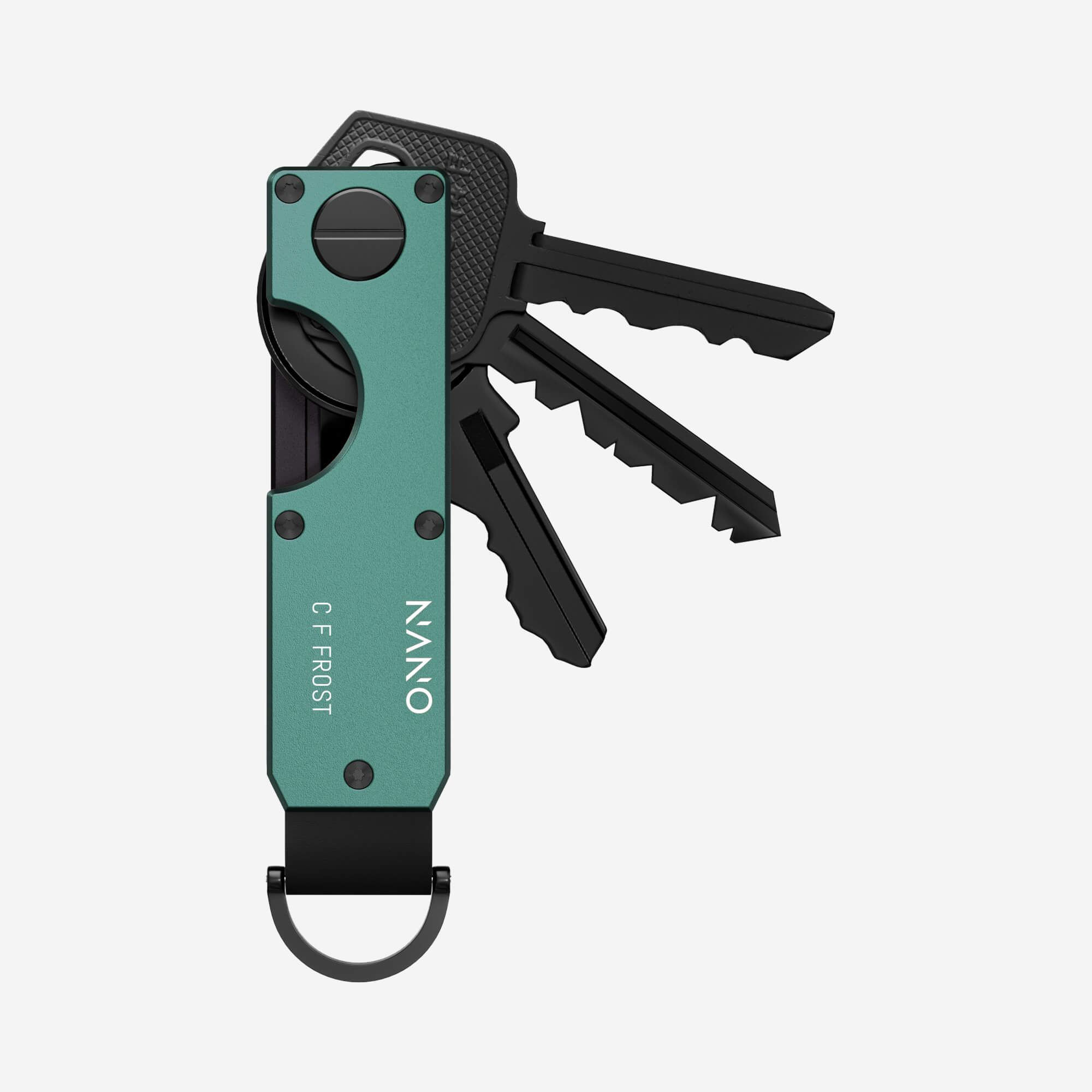 Personalised Key Case (Racing Green)