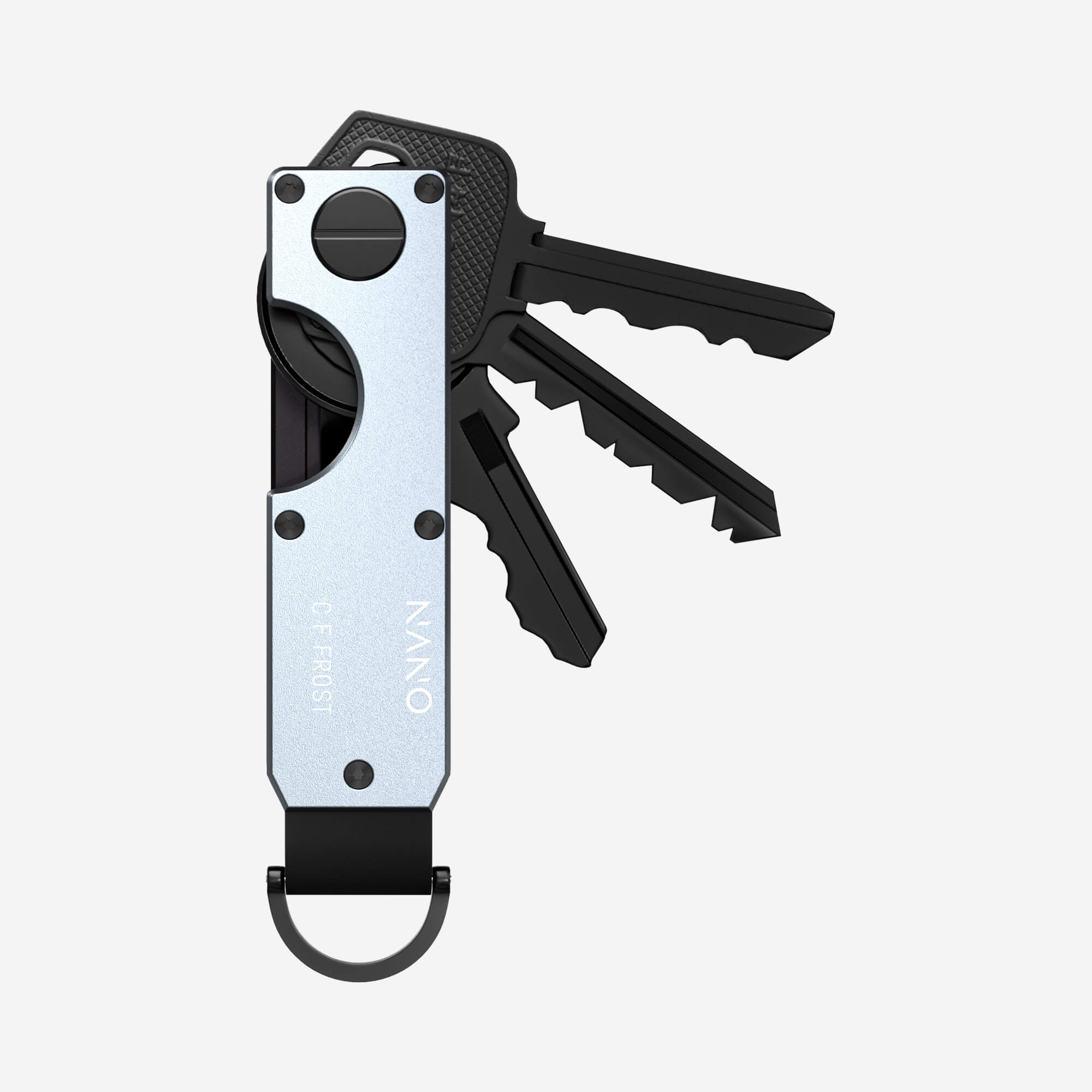 Personalised Key Case (Spyder Grey)