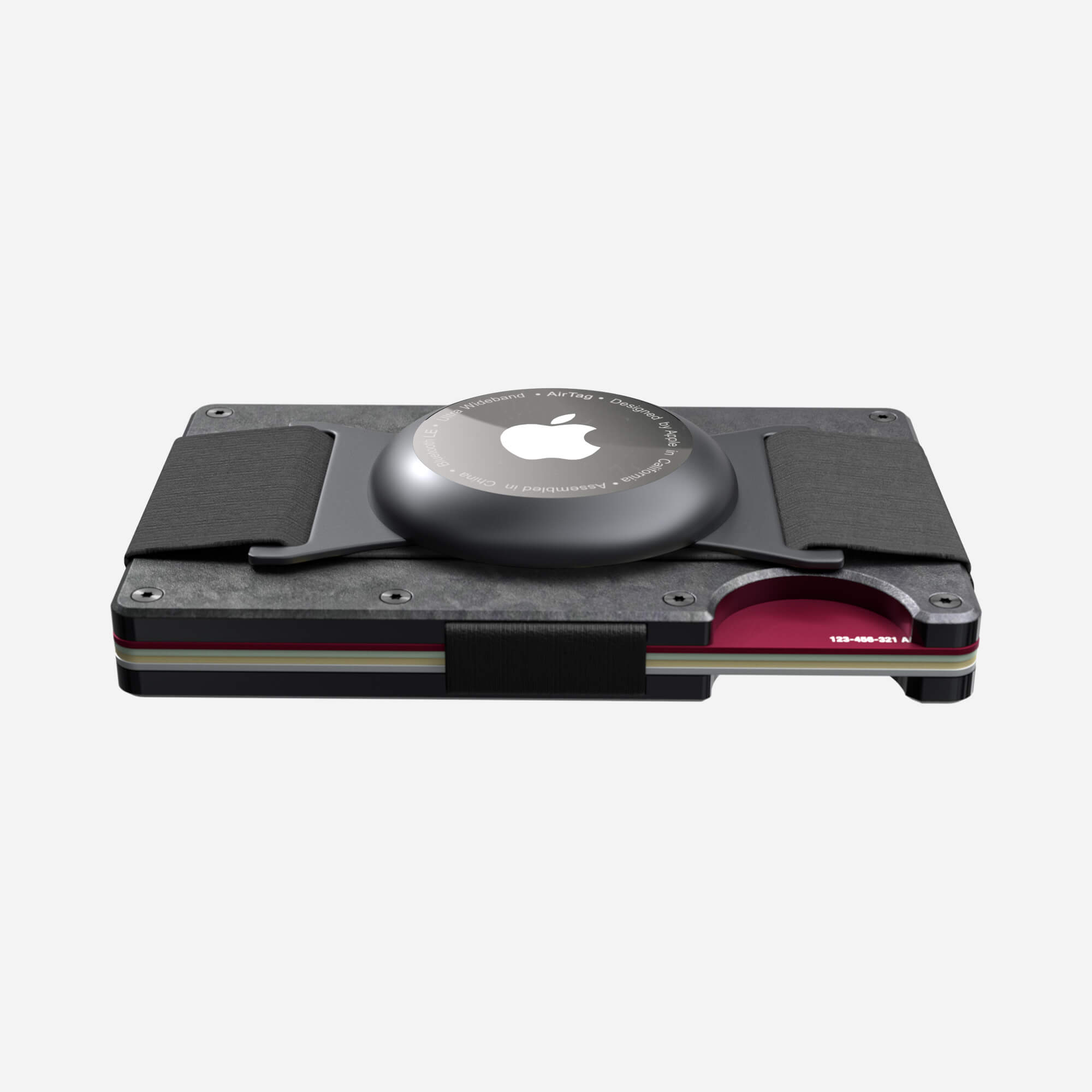 AirTag Cash Strap Wallet (Nero) Everyday Bundle