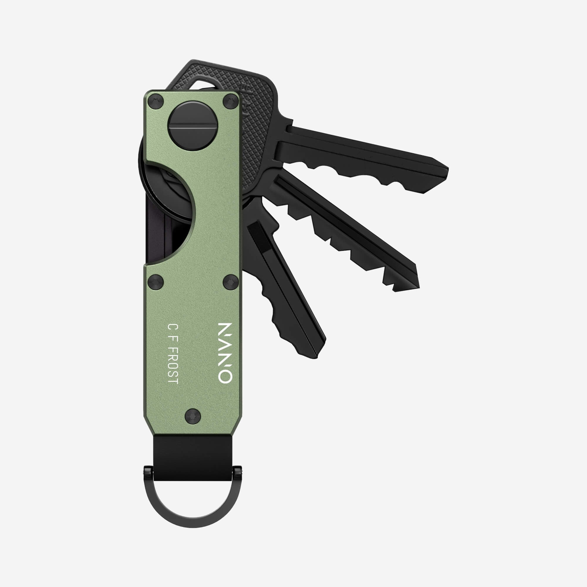 Personalised Key Case (Heritage Green)