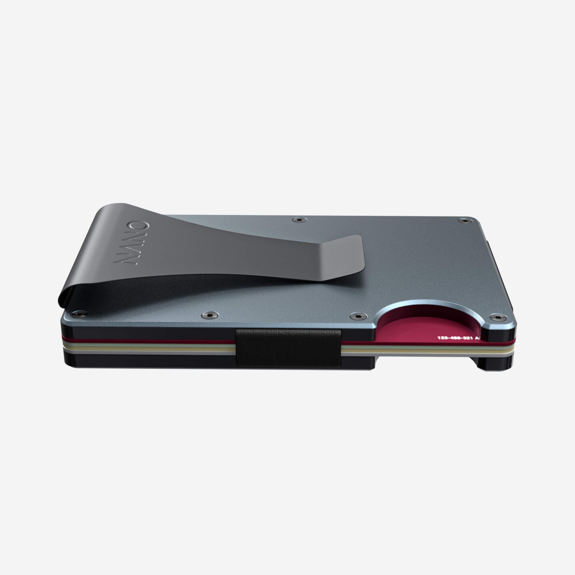 Personalised Money Clip Wallet (Forza Grey) Essential Bundle