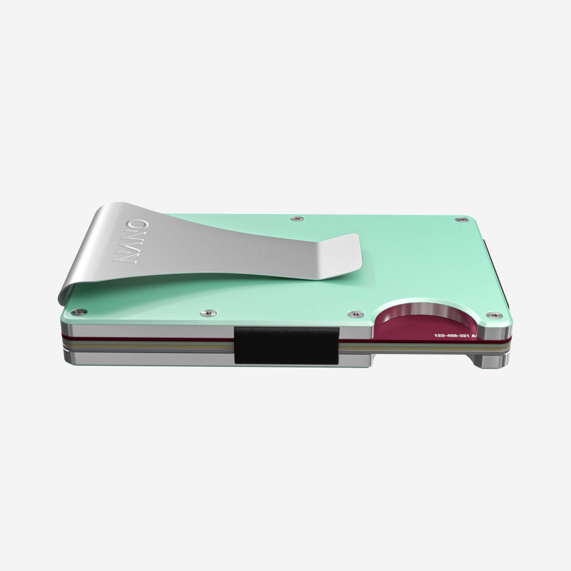 Personalised Money Clip Wallet (Orchard Mint) Essential Bundle
