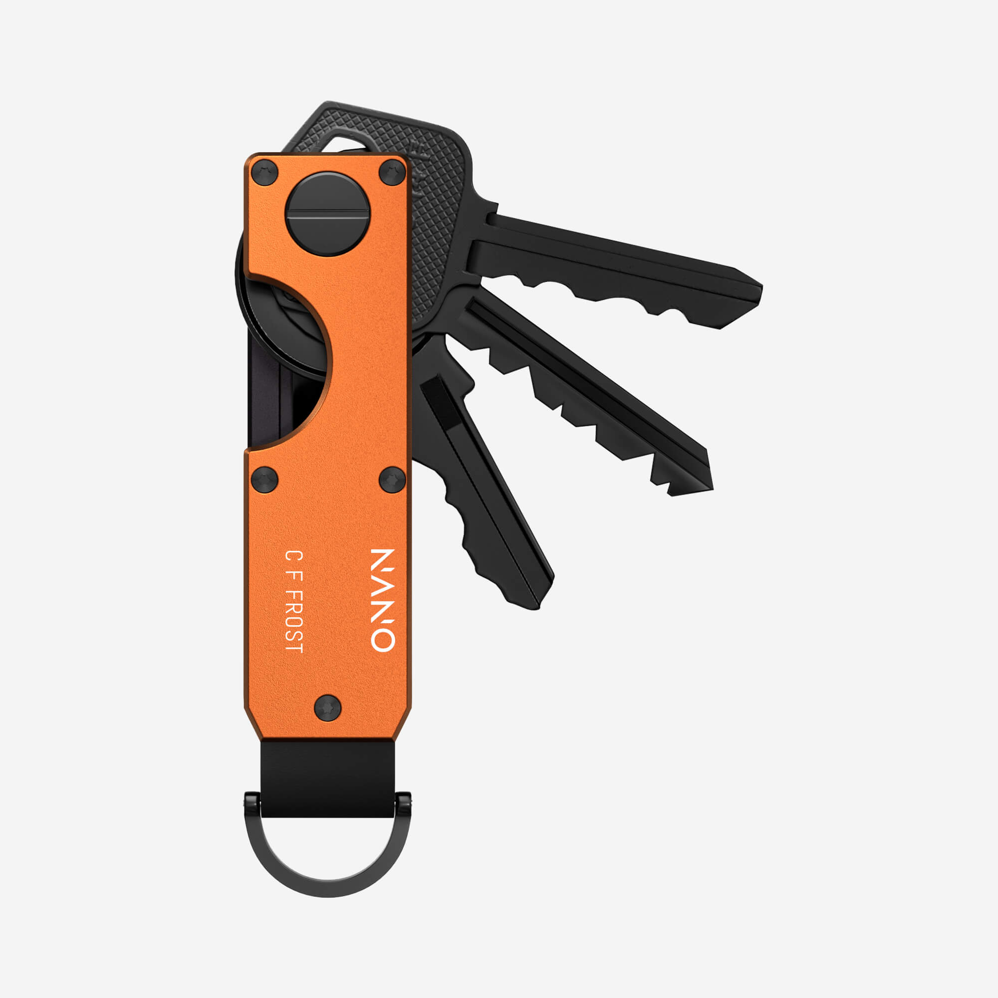 Personalised Key Case (Ventura Orange)