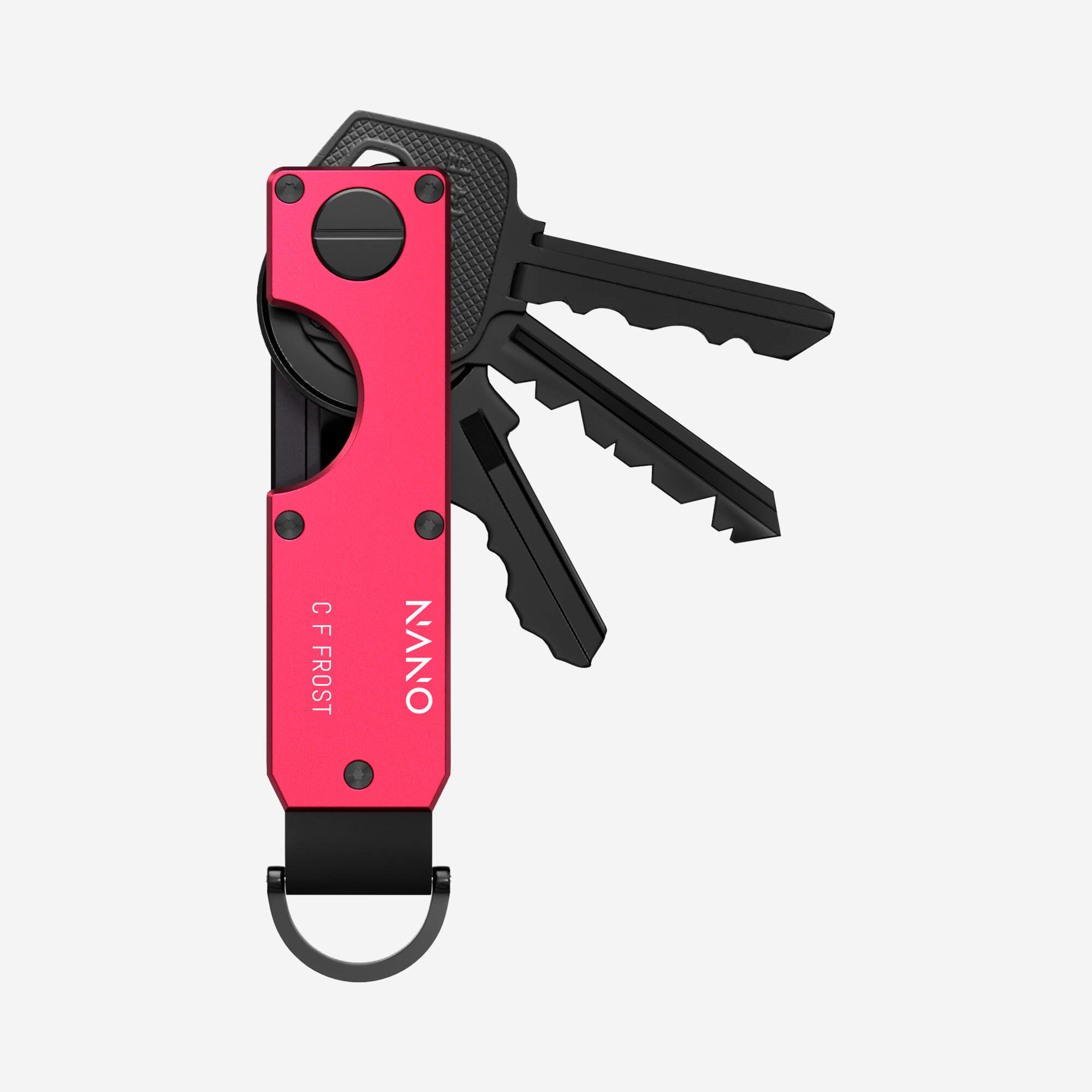 Personalised Key Case (Volcano Red)