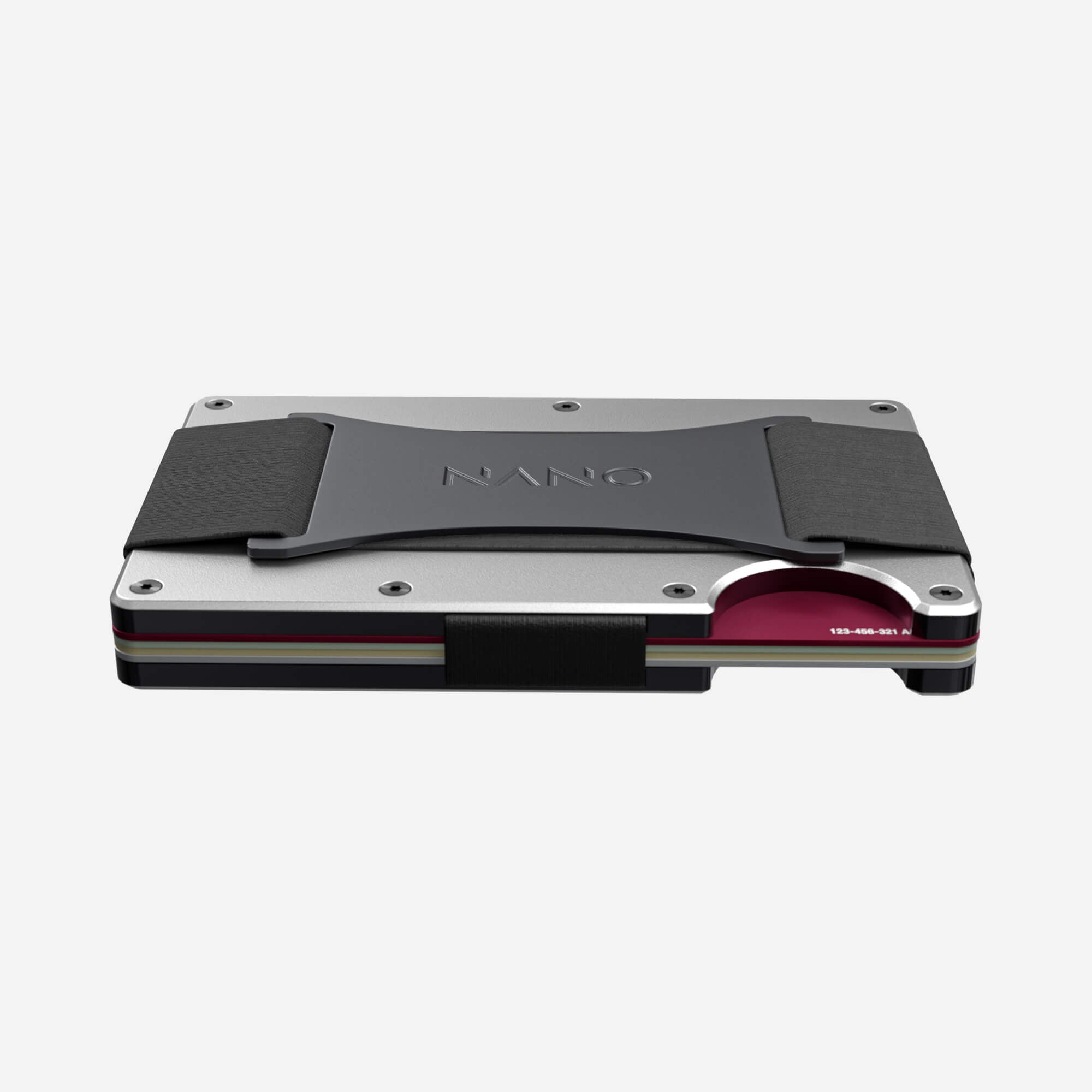 Cash Strap Wallet (Ghost Silver) Essential Bundle