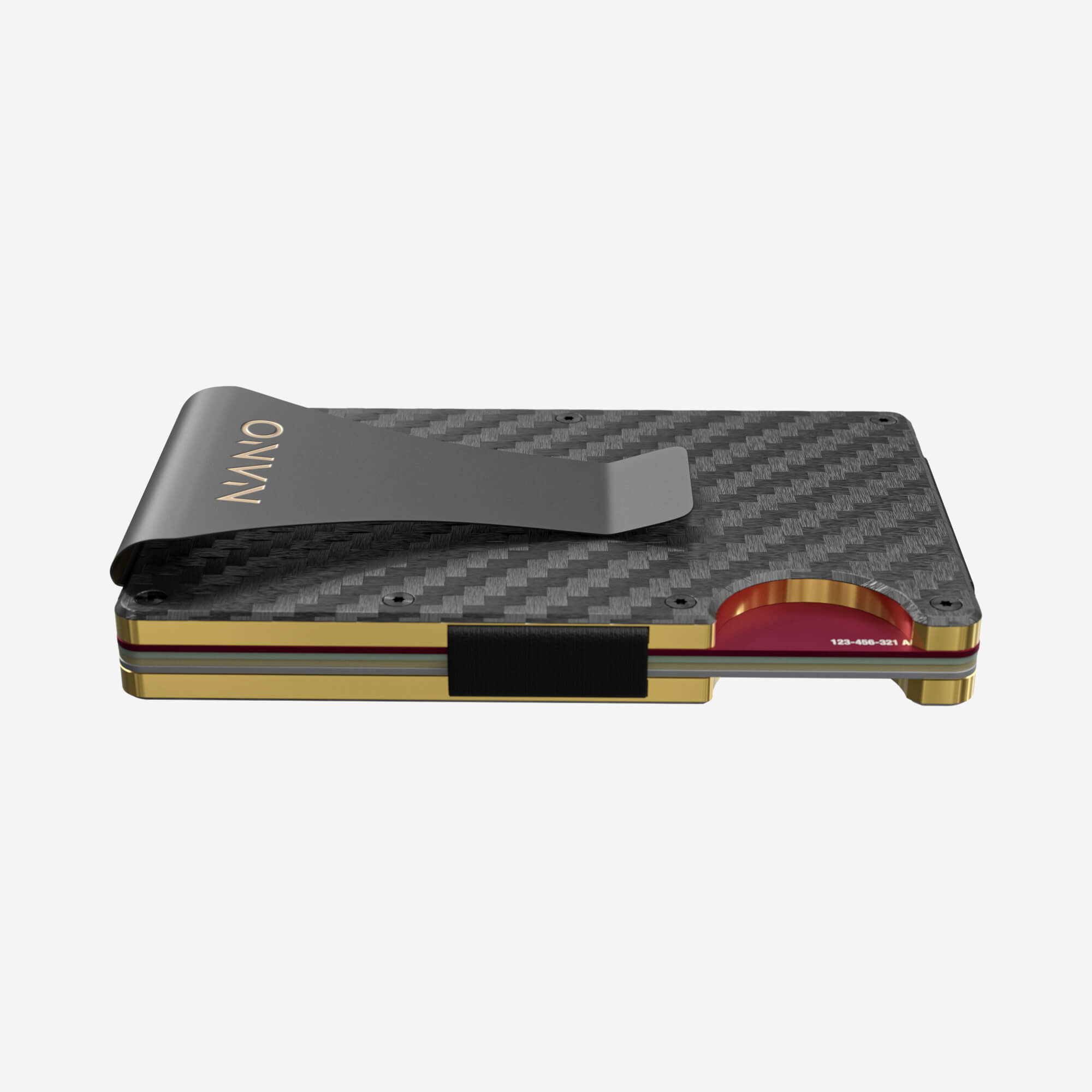 007 Money Clip Wallet (Stealth Black/Spectre Gold)