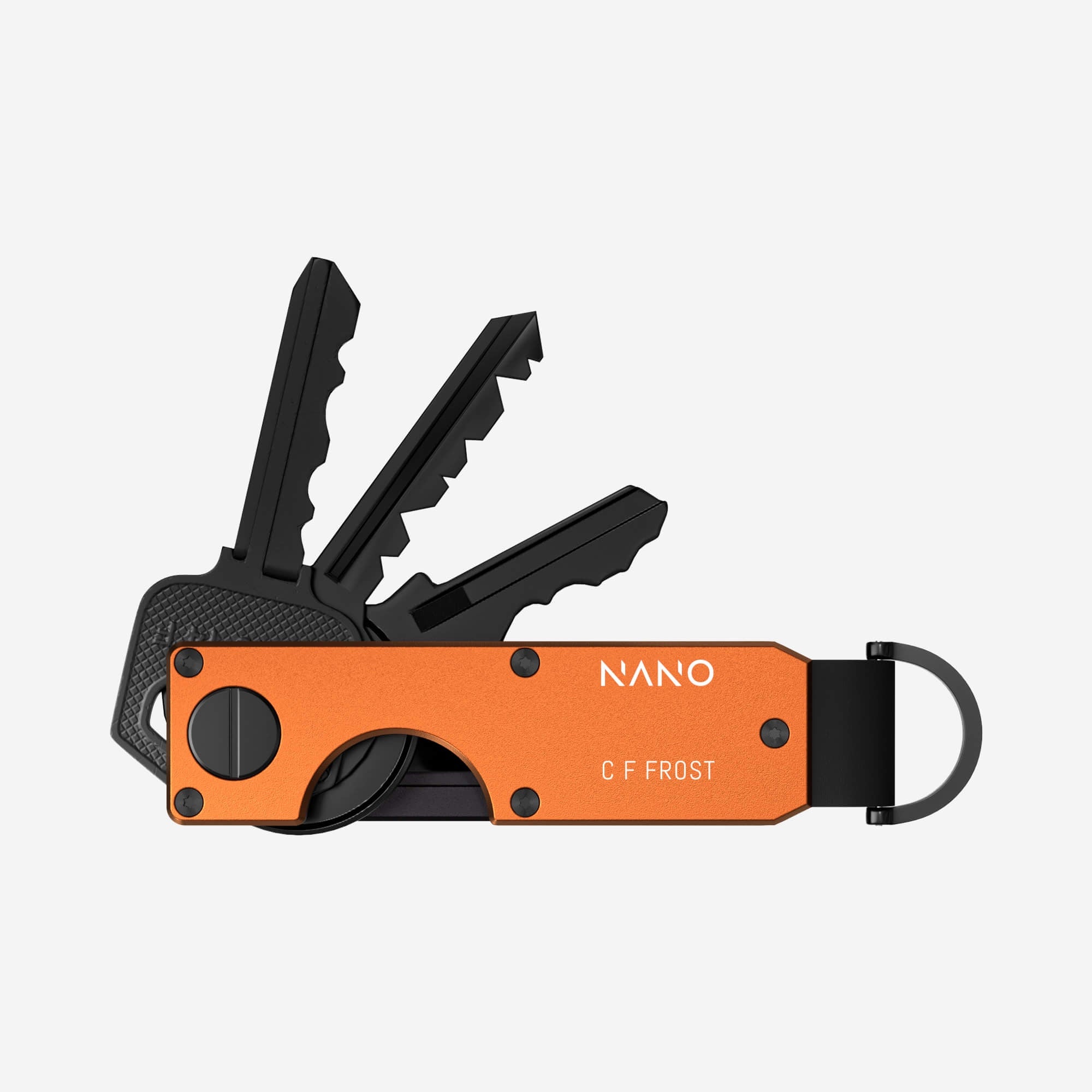 Personalised Key Case (Ventura Orange)