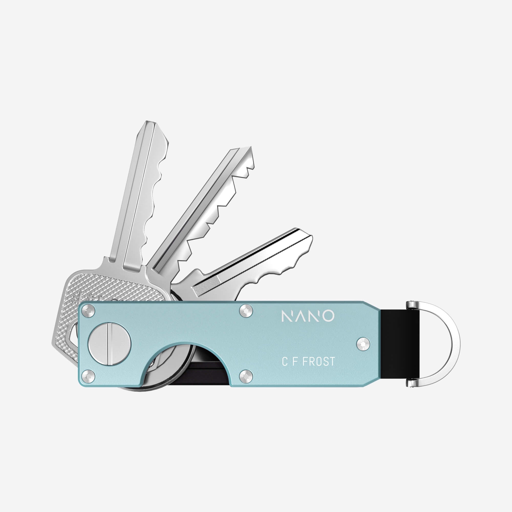 Personalised Key Case (Ocean Mist)