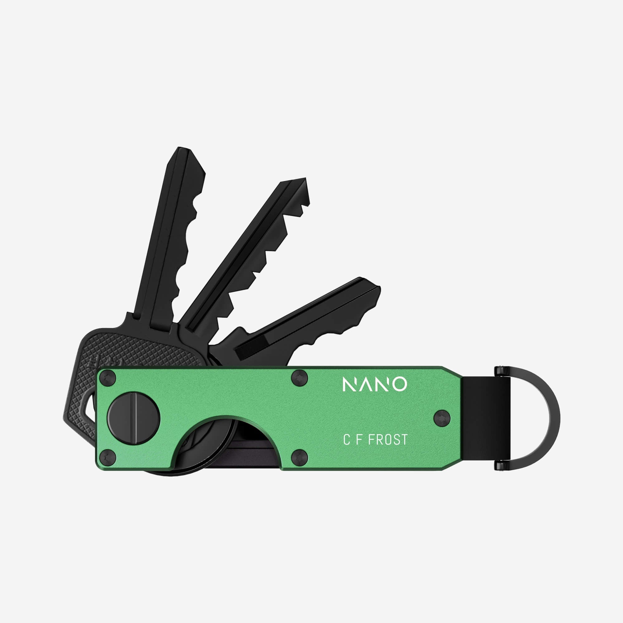 Personalised Key Case (Viper Green)