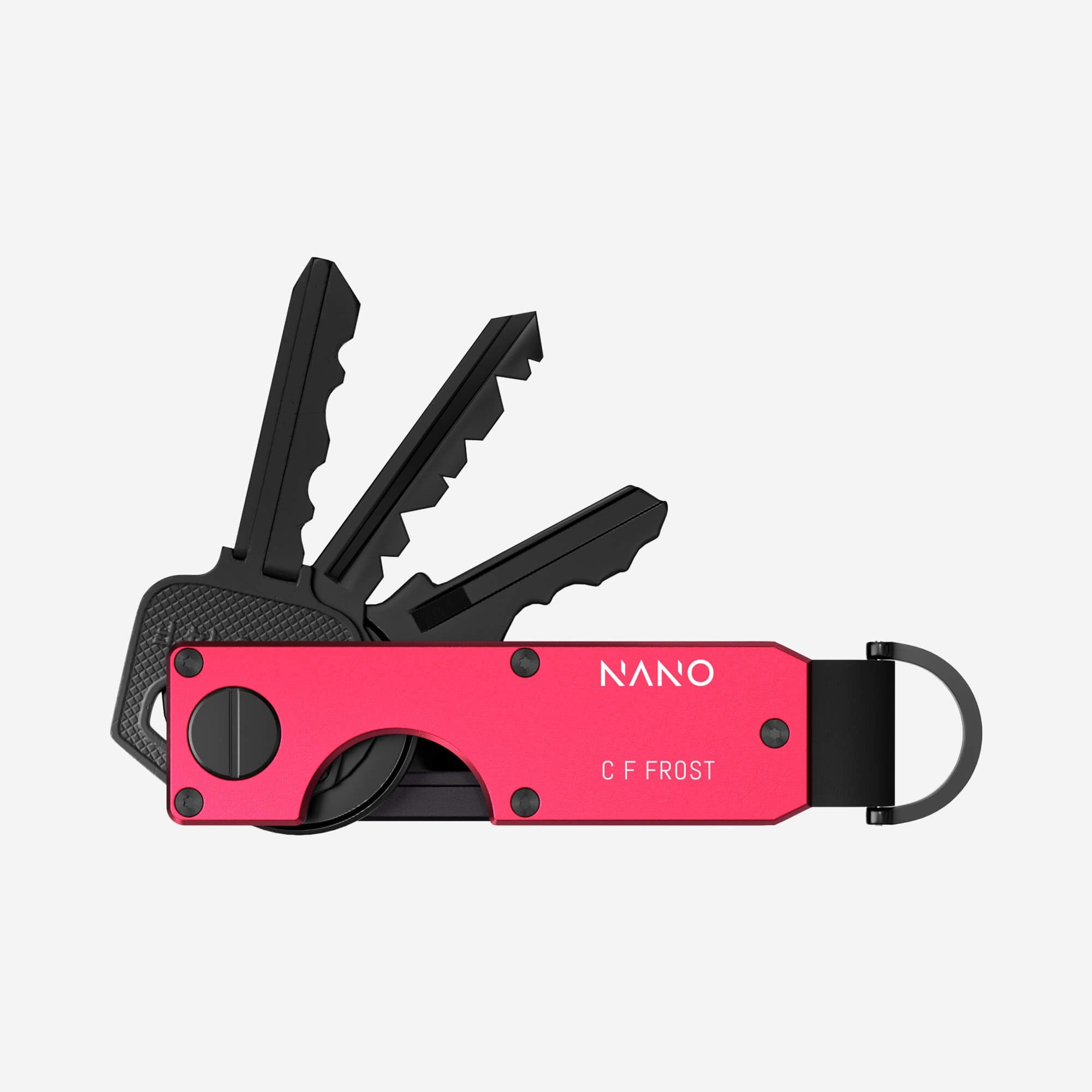 Personalised Key Case (Volcano Red)