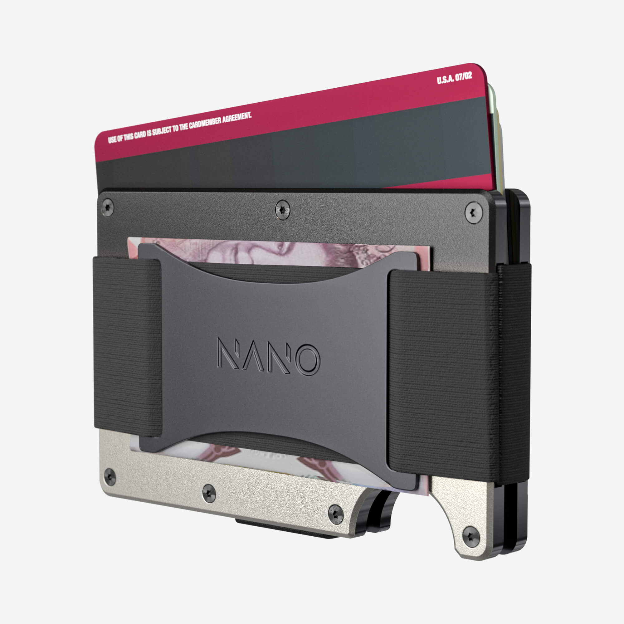 Cash Strap Wallet (Onyx Eclipse) Essential Bundle