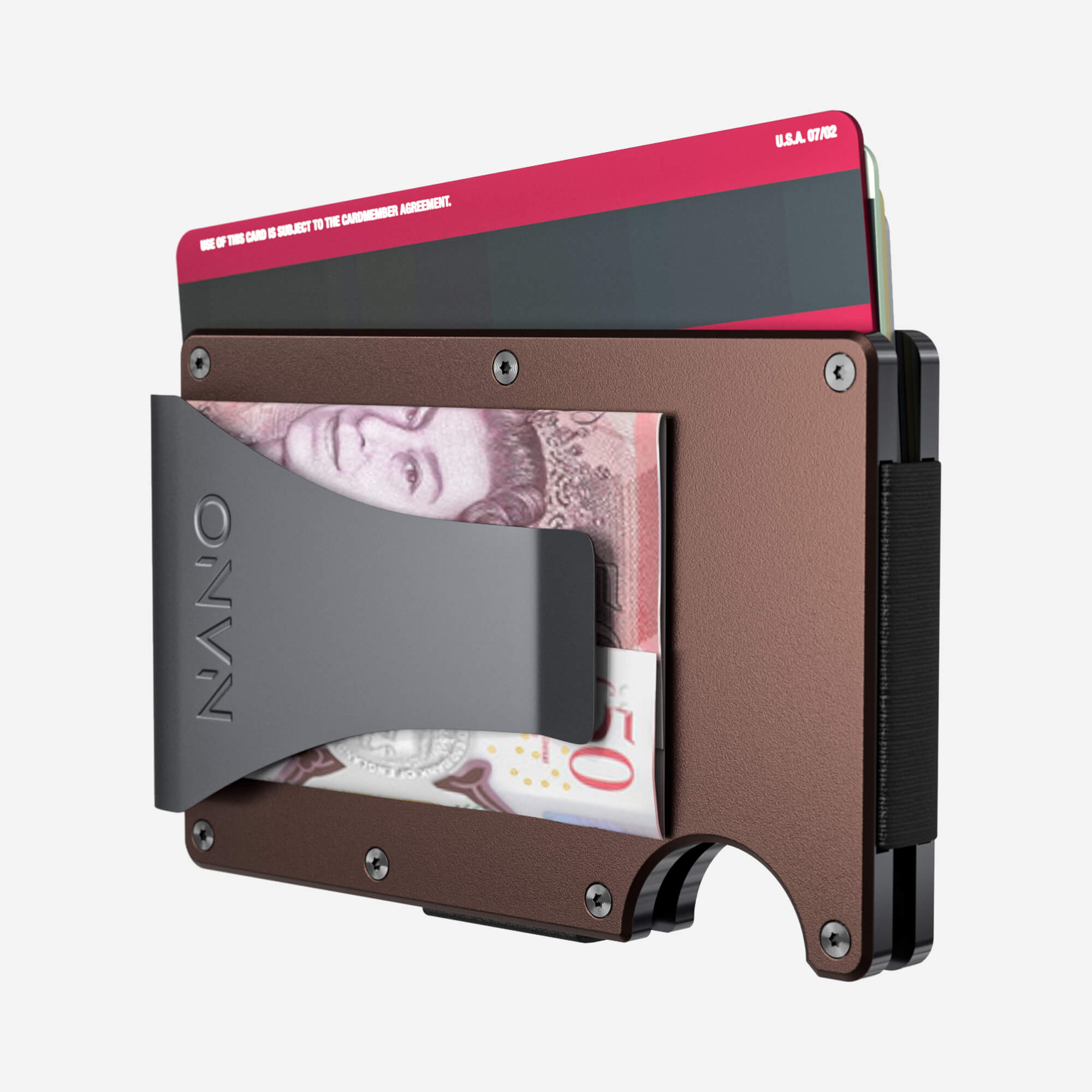 Personalised Money Clip Wallet (Sonic Copper) Essential Bundle