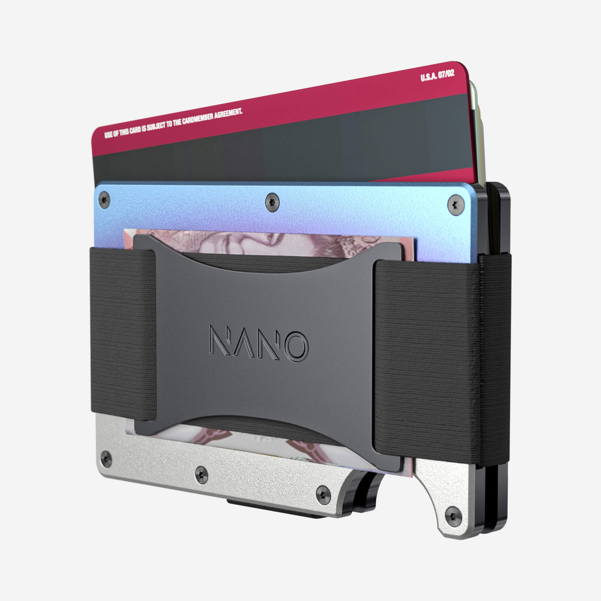 Cash Strap Wallet (Flame Burnt) Essential Bundle