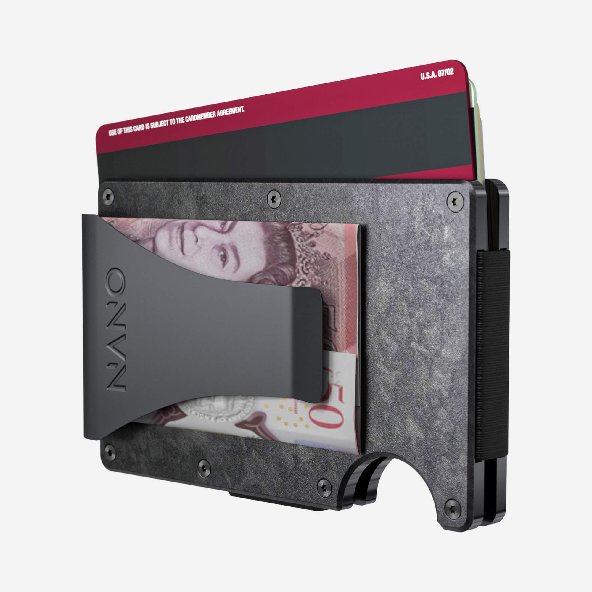 Money Clip Wallet (Nero) Ultimate Bundle
