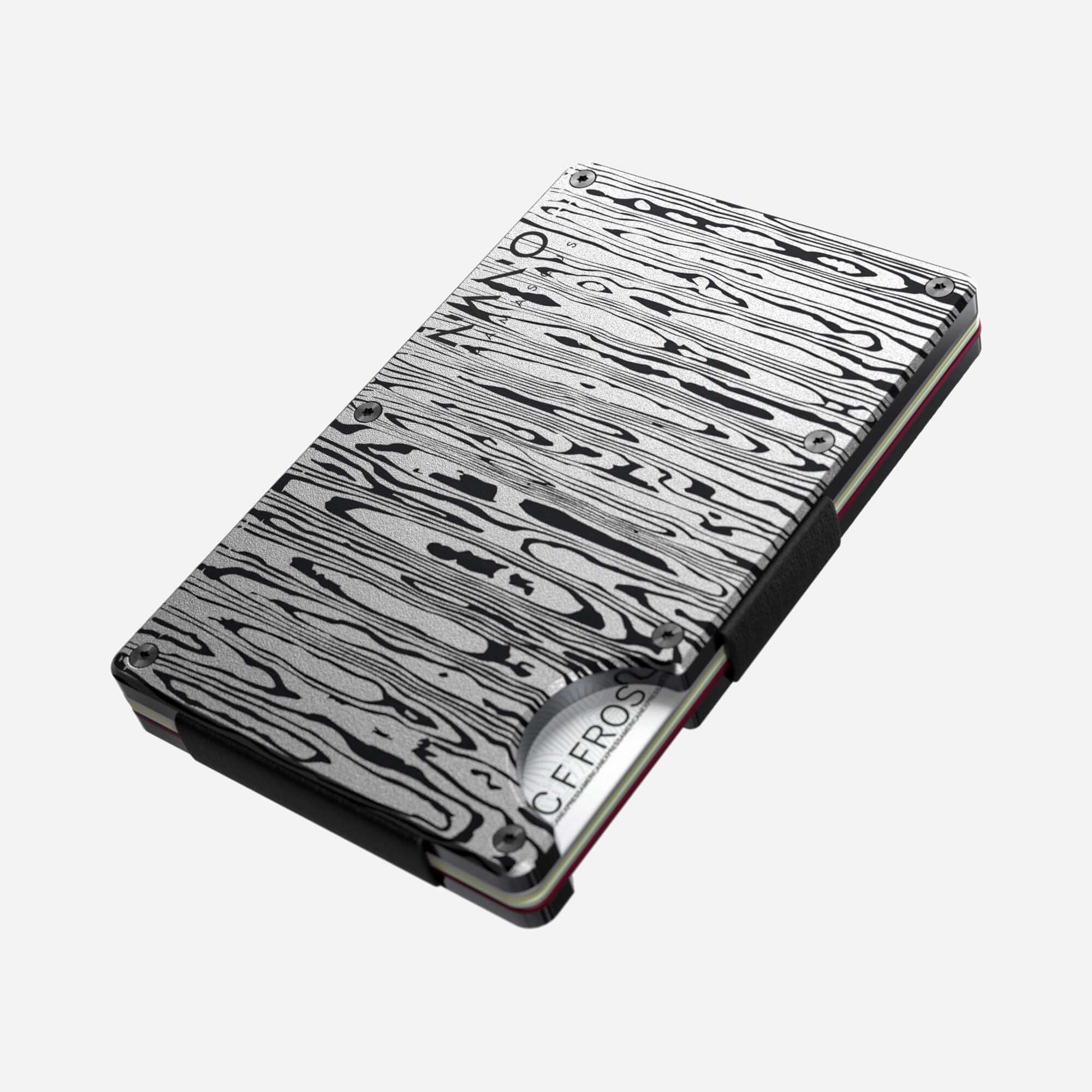 Cash Strap Wallet (Platinum Silver)