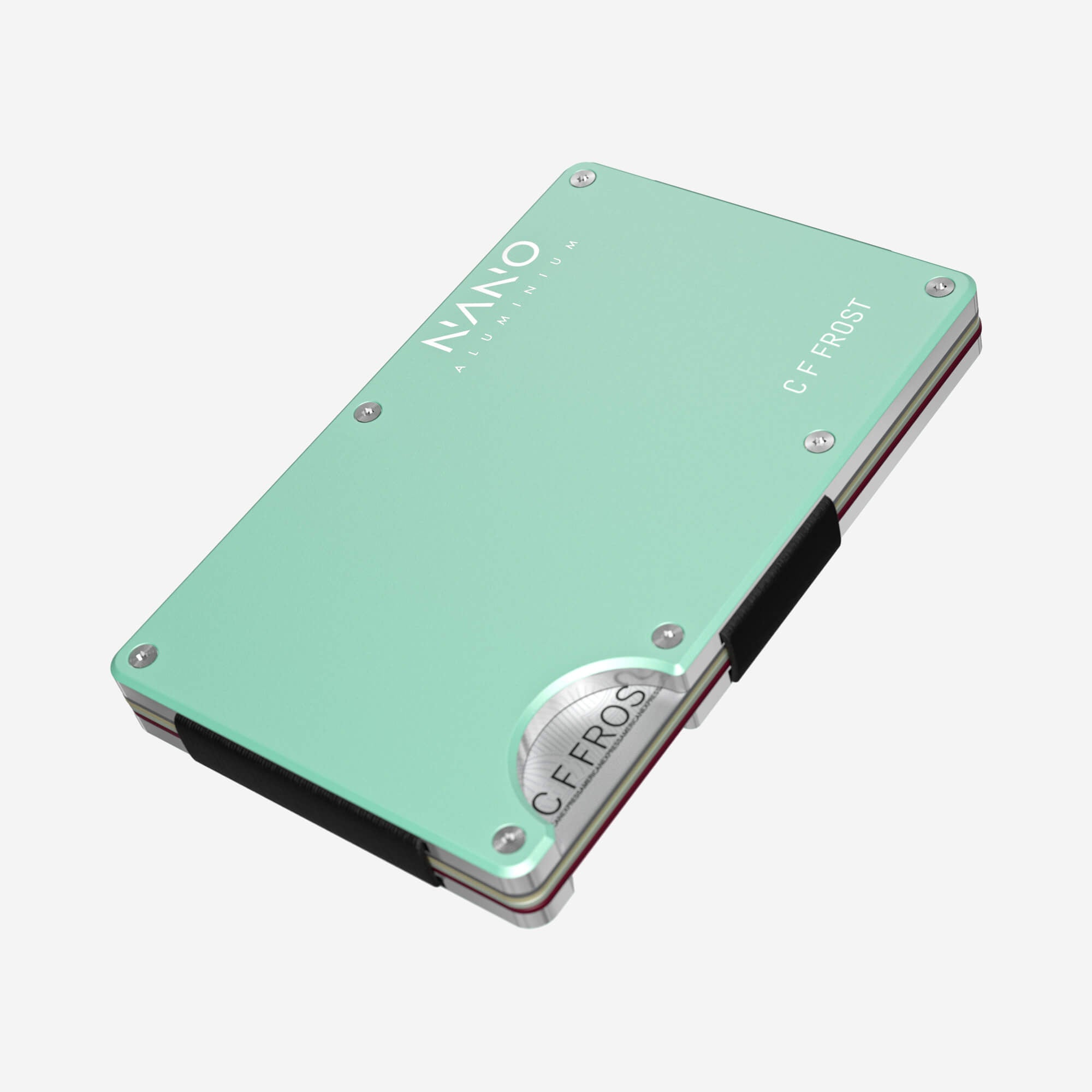 Personalised Cash Strap Wallet (Orchard Mint) Everyday Bundle