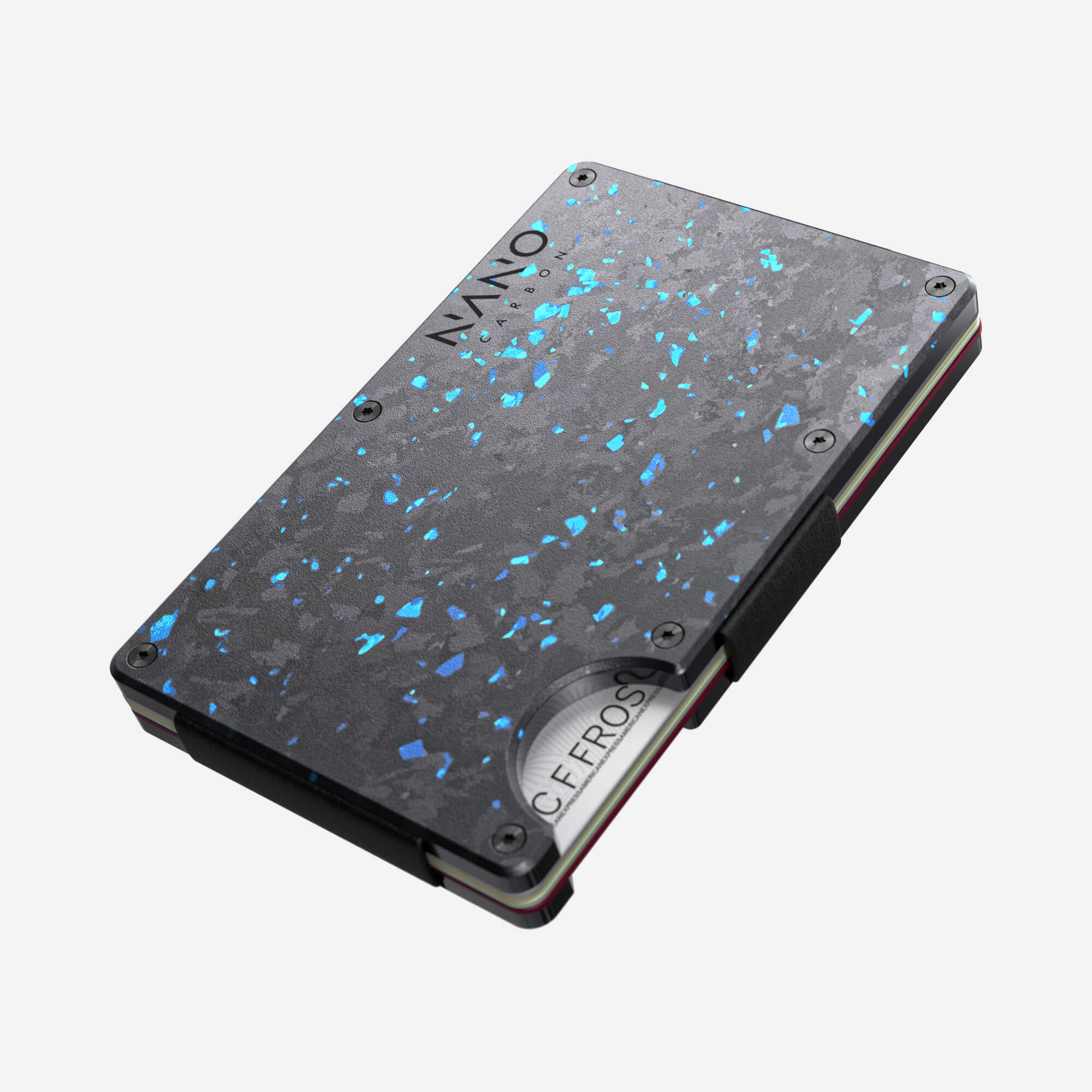 Money Clip Wallet (Nero/Azzuro) Essential Bundle