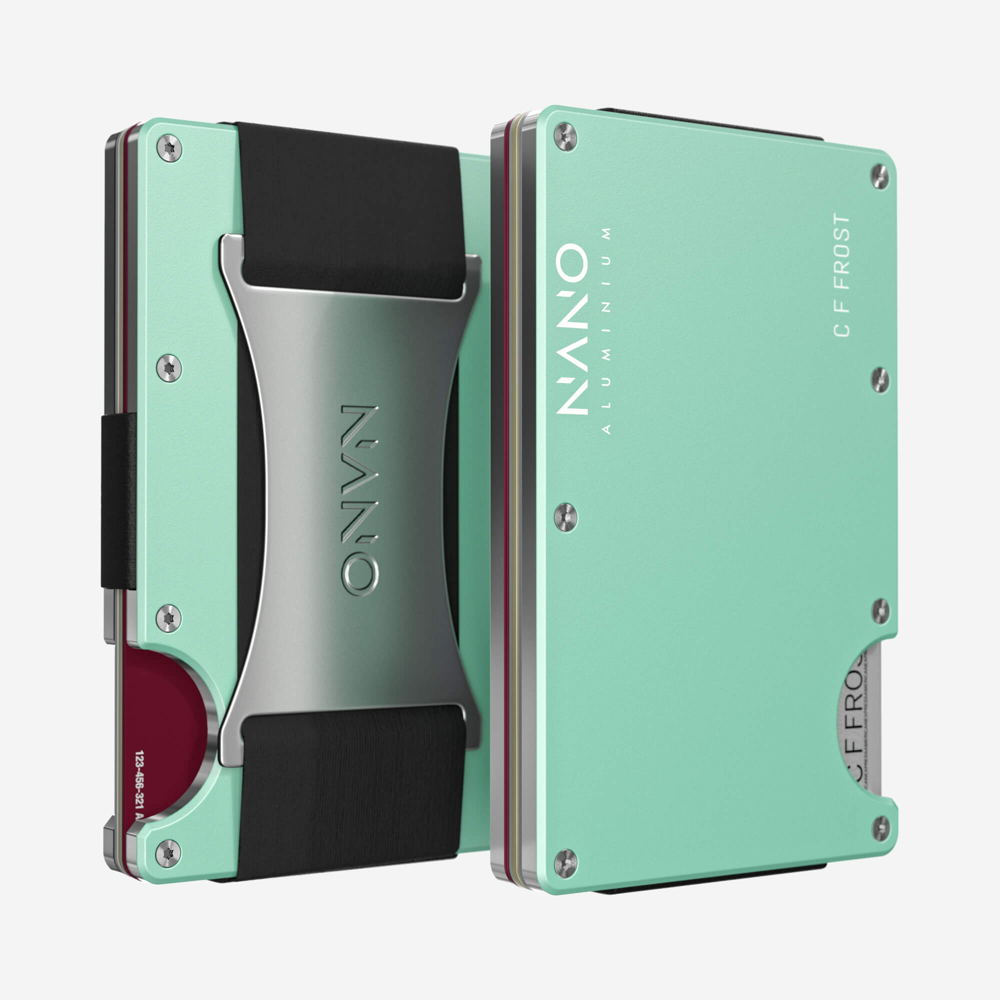 Personalised Cash Strap Wallet (Orchard Mint) Everyday Bundle