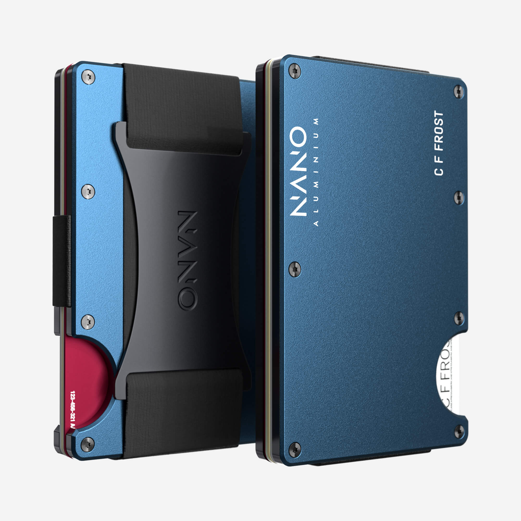 Personalised Cash Strap Wallet (Riviera Navy) Everyday Bundle
