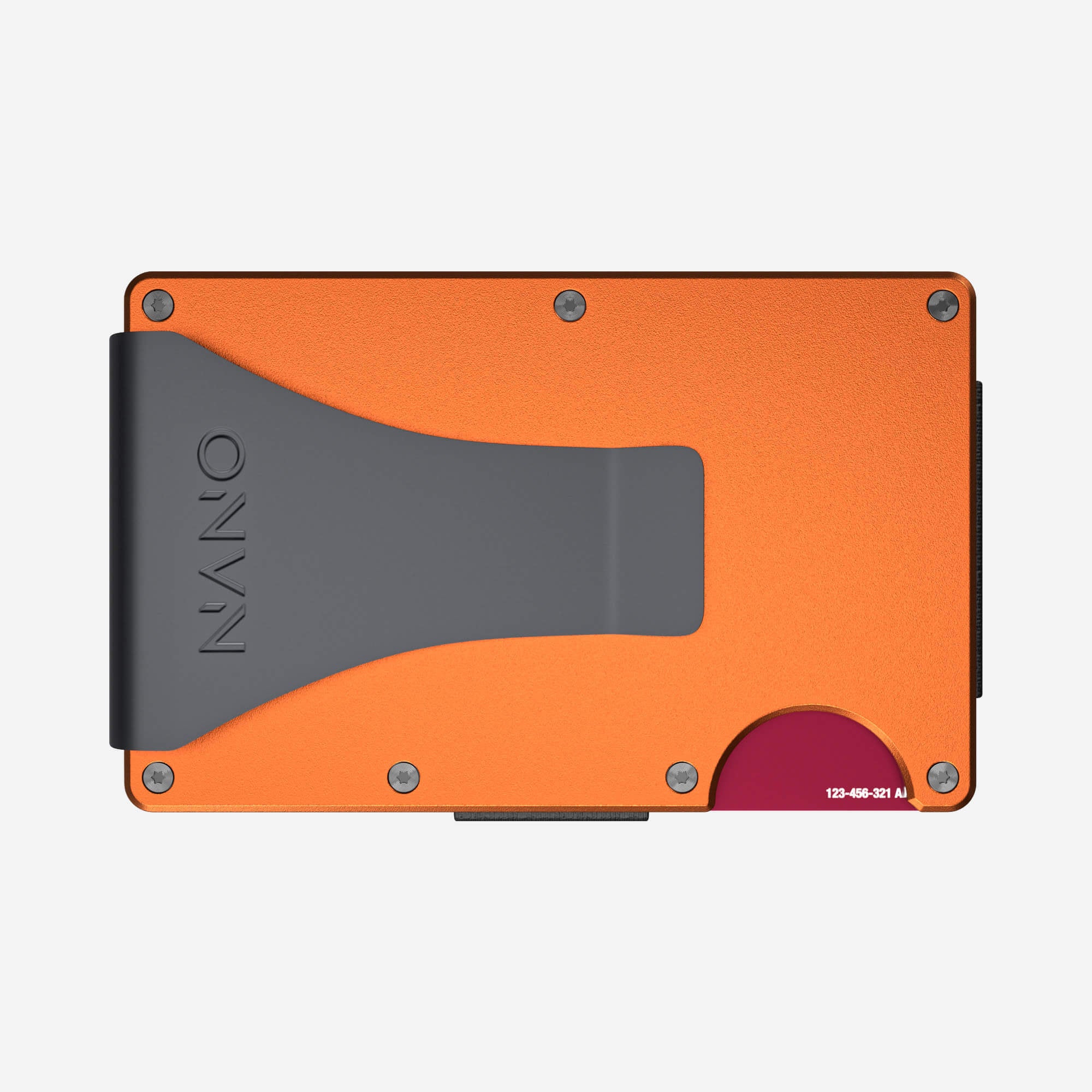 Money Clip Wallet (Ventura Orange) Essential Bundle