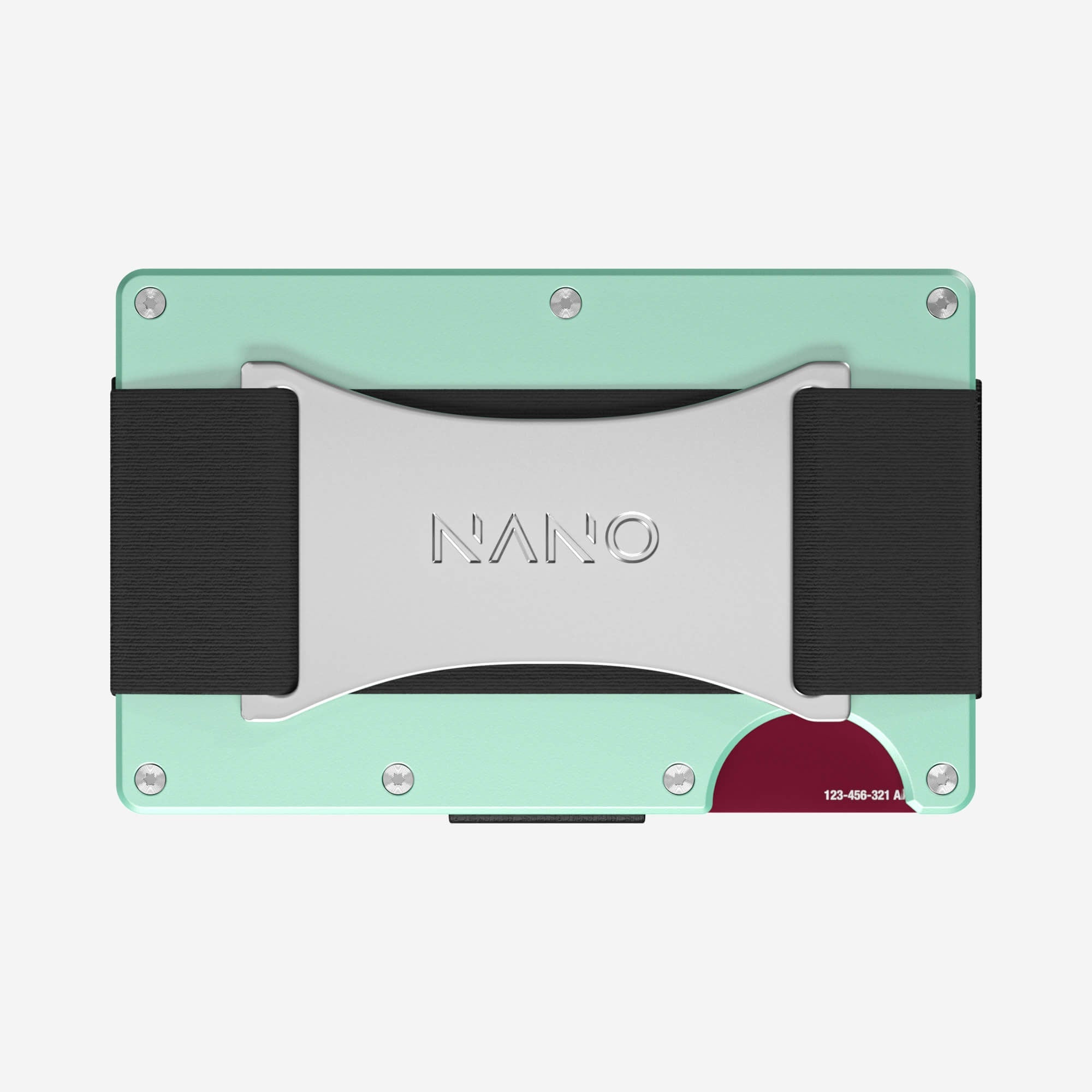 Personalised Cash Strap Wallet (Orchard Mint) Everyday Bundle