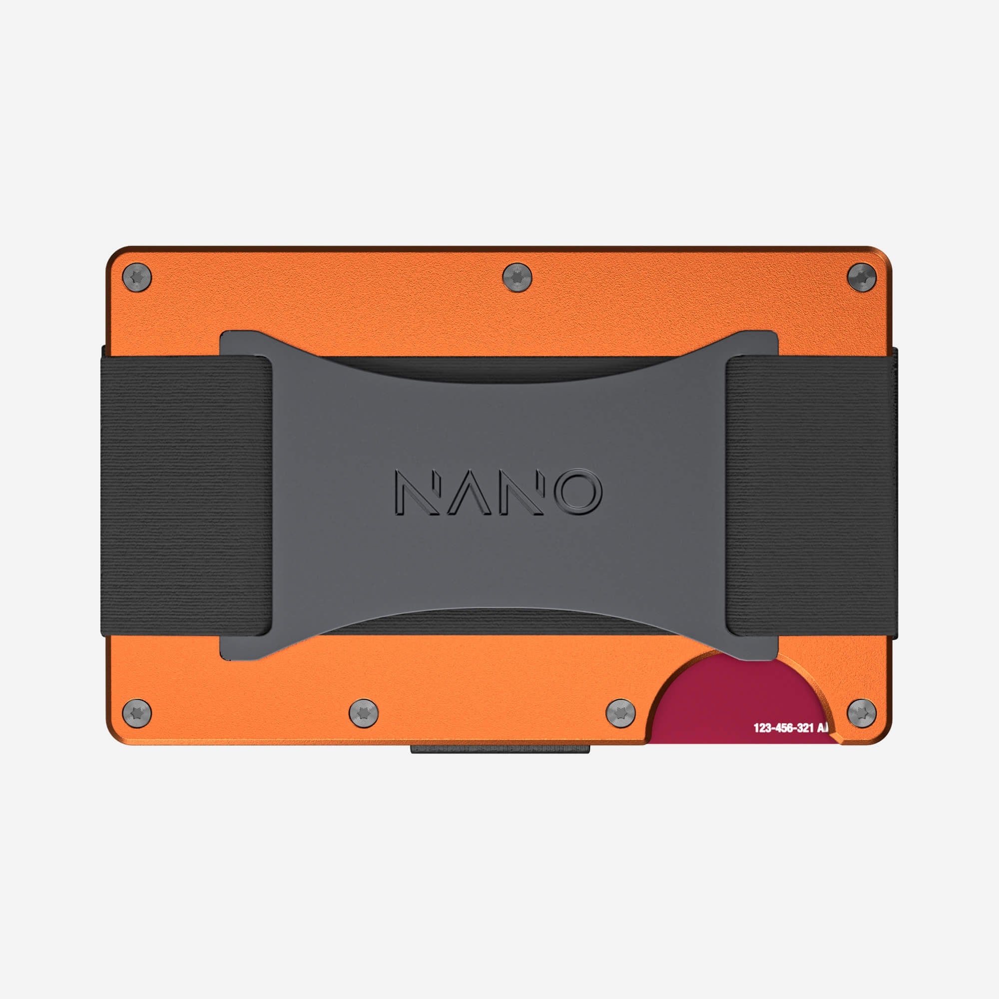 Personalised Cash Strap Wallet (Ventura Orange) Essential Bundle