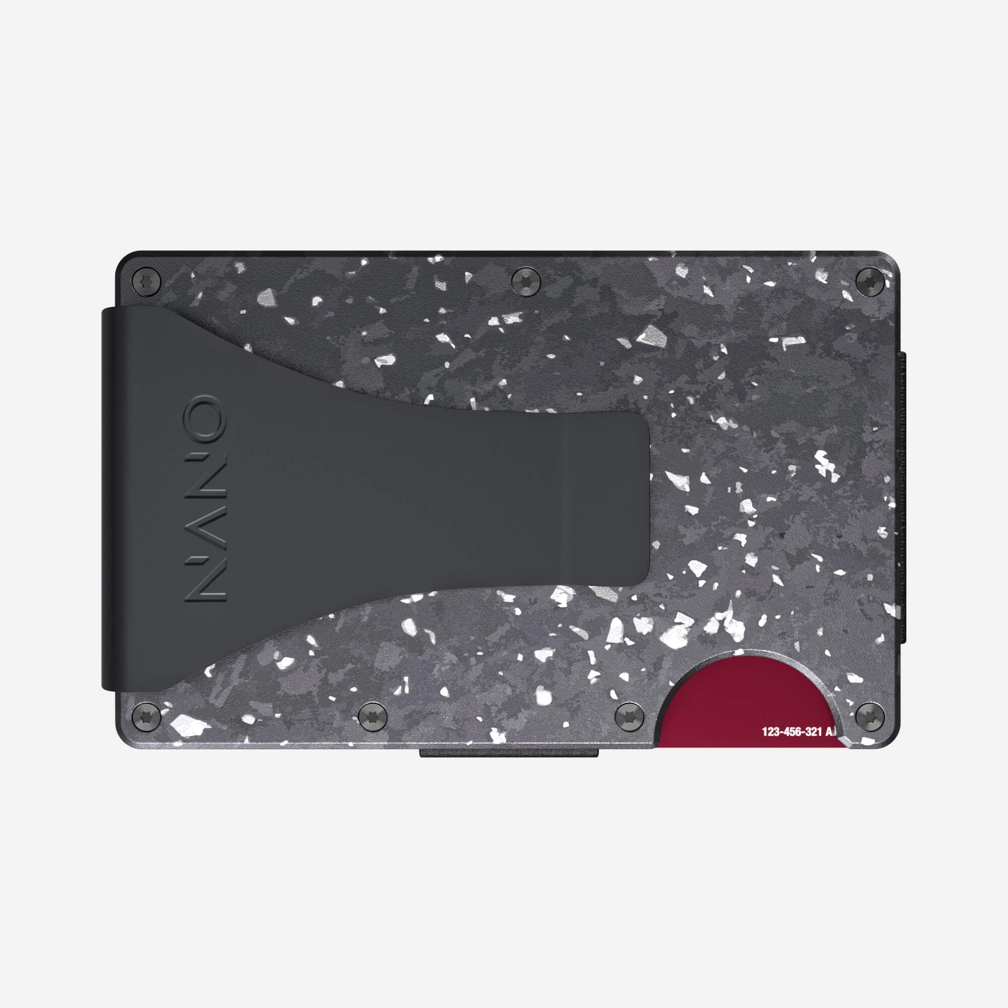 Money Clip Wallet (Nero/Argento) Essential Bundle