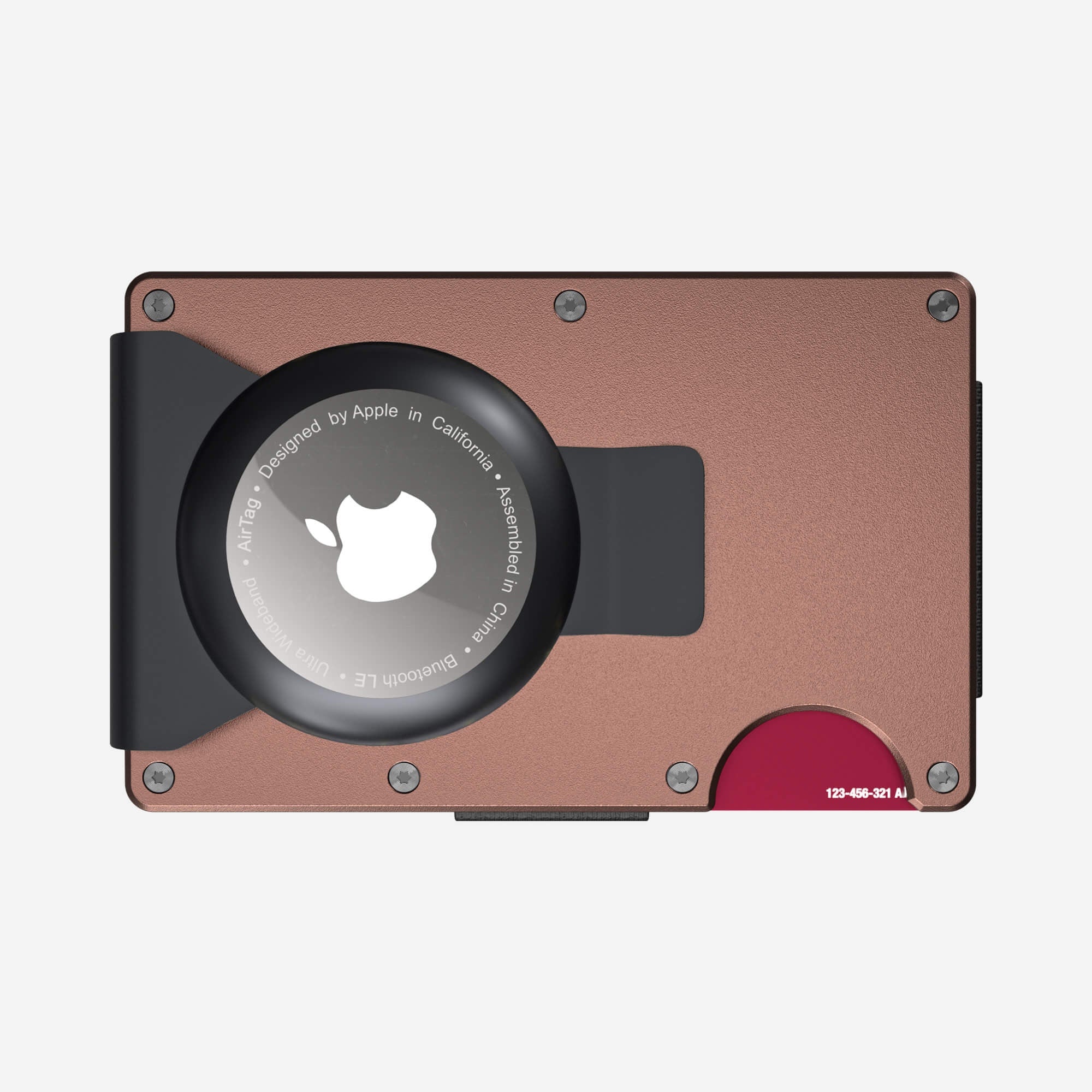 AirTag Money Clip Wallet (Sonic Copper) Everyday Bundle