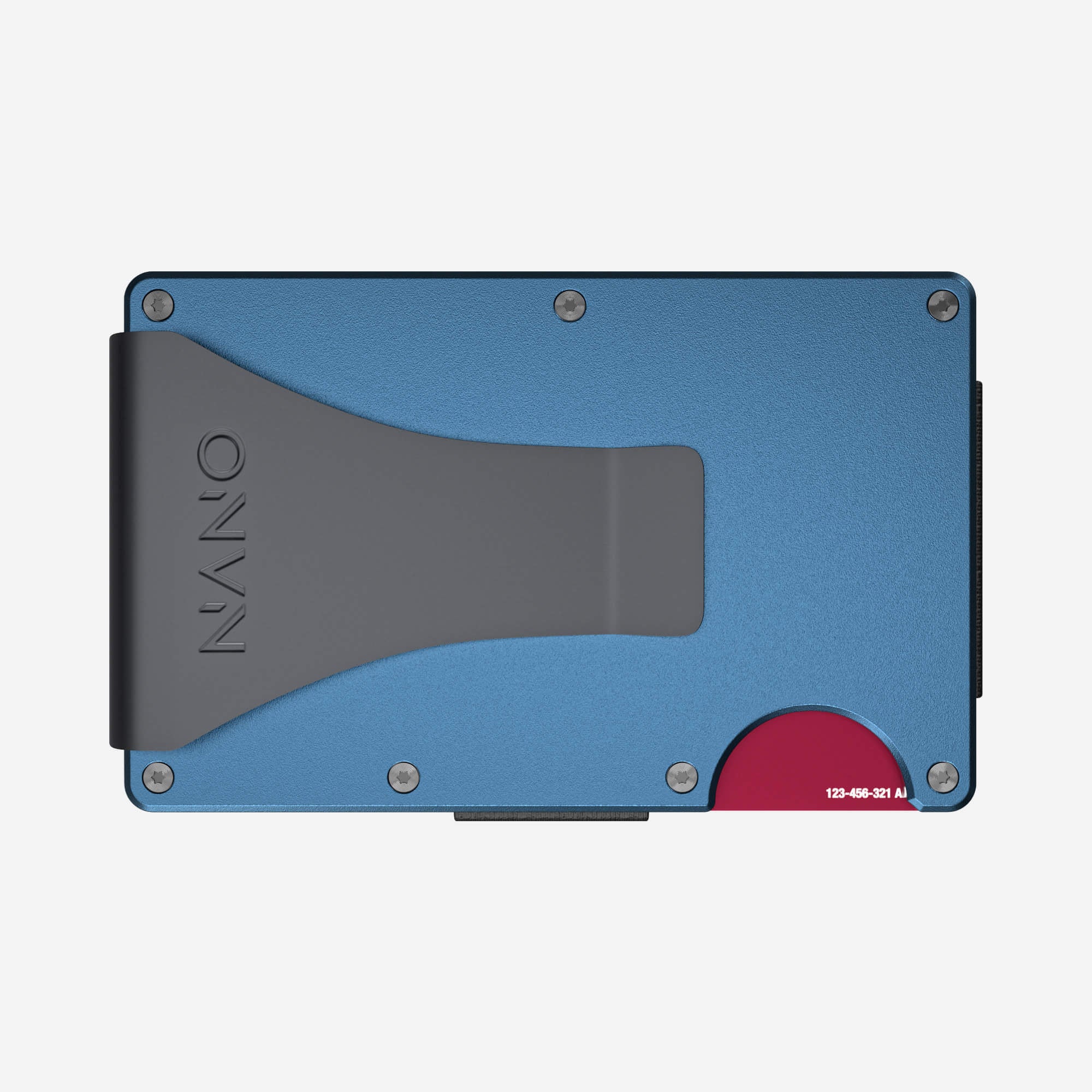 Personalised Money Clip Wallet (Riviera Navy) Essential Bundle