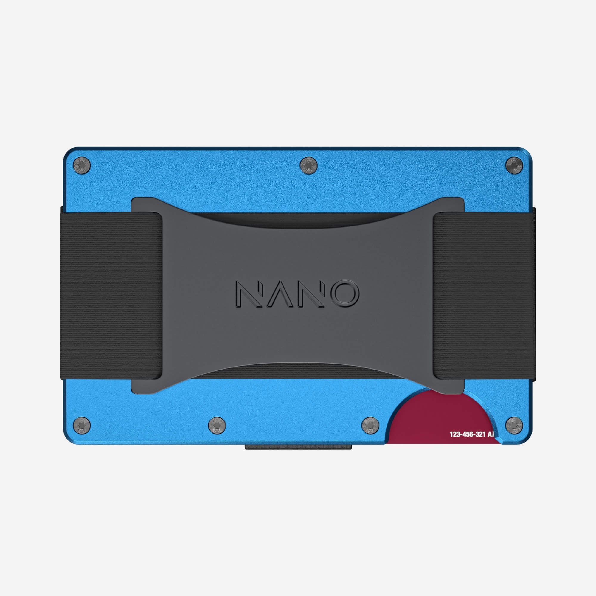 Personalised Cash Strap Wallet (Velocity Blue) Essential Bundle