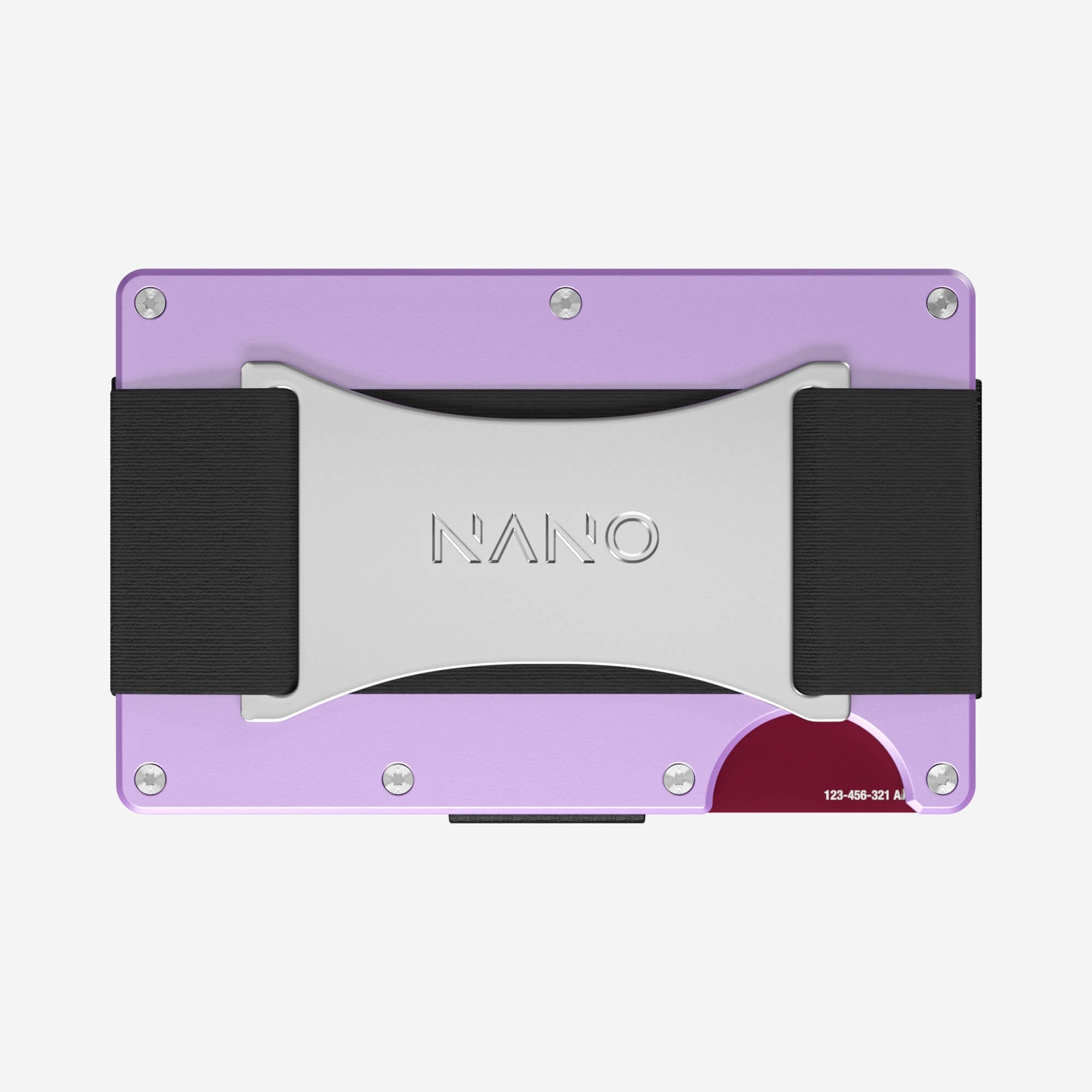 Personalised Cash Strap Wallet (Twilight Lilac) Essential Bundle