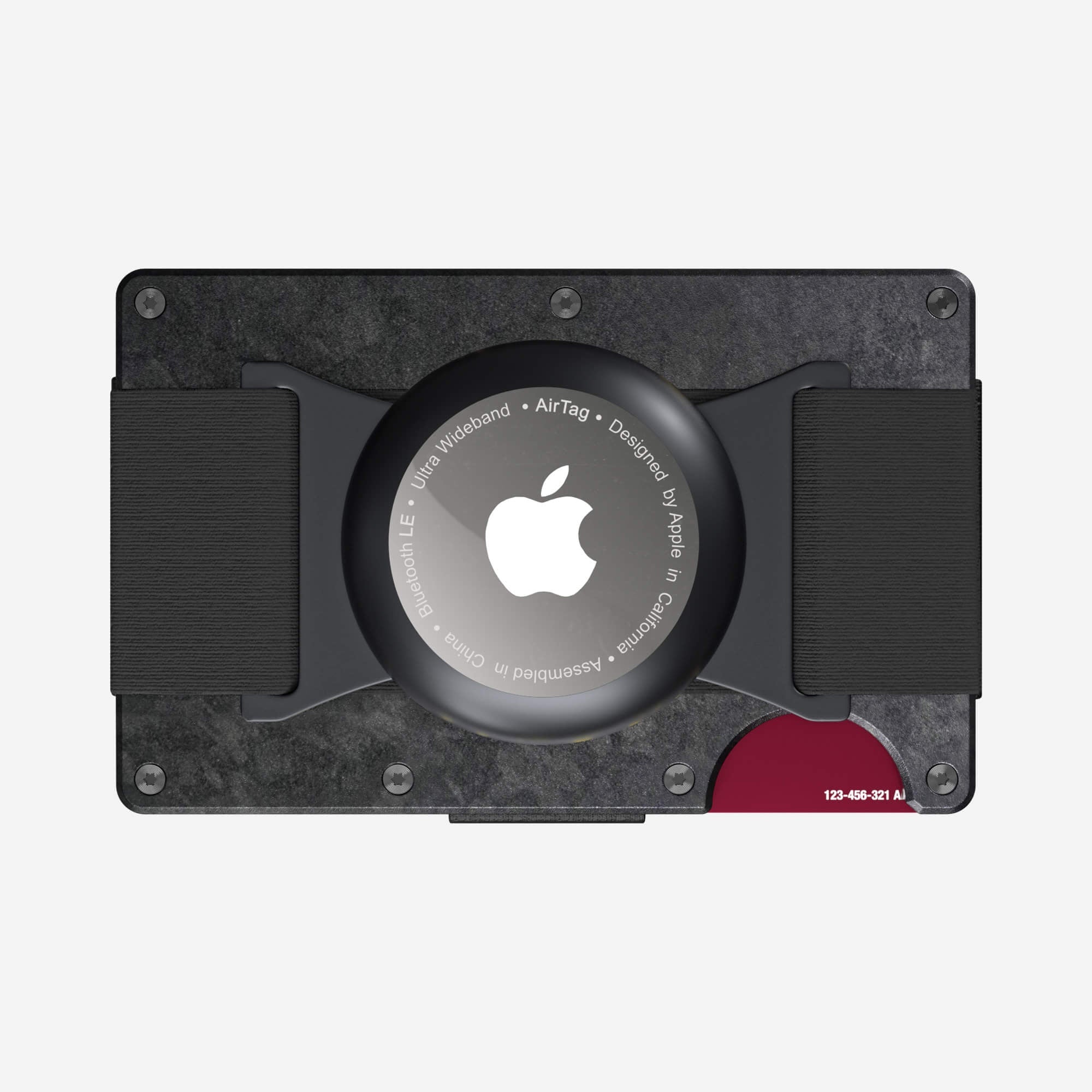 AirTag Cash Strap Wallet (Nero) Everyday Bundle