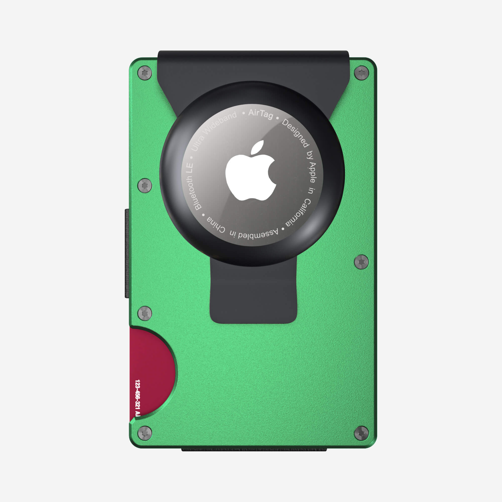 AirTag Money Clip Wallet (Viper Green) Everyday Bundle