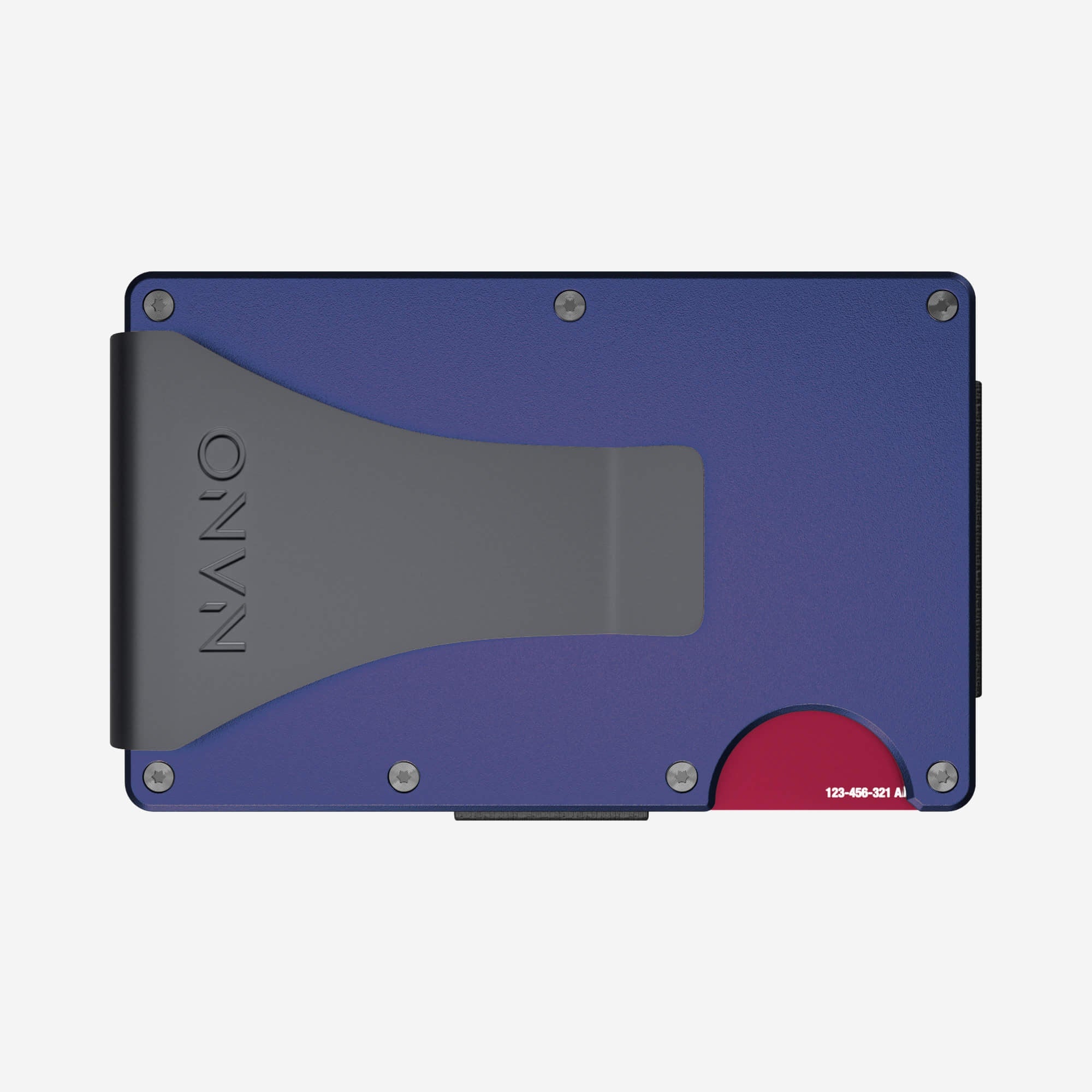 Personalised Money Clip Wallet (Skyfall Navy) Essential Bundle