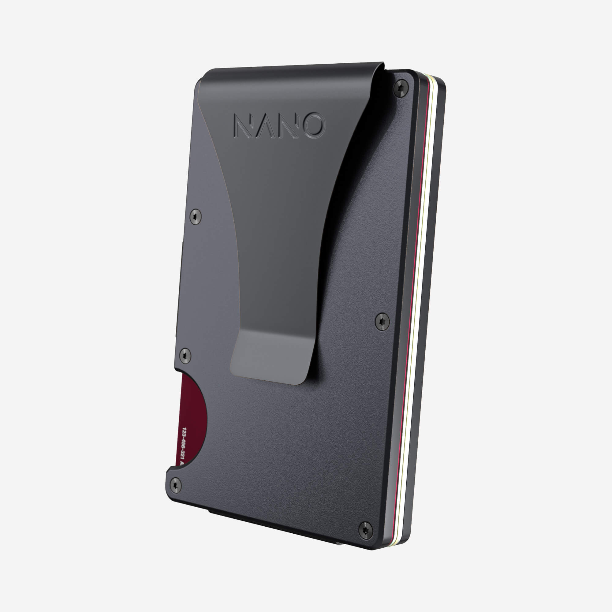 Personalised Money Clip Wallet (Titan Gunmetal) Everyday Bundle