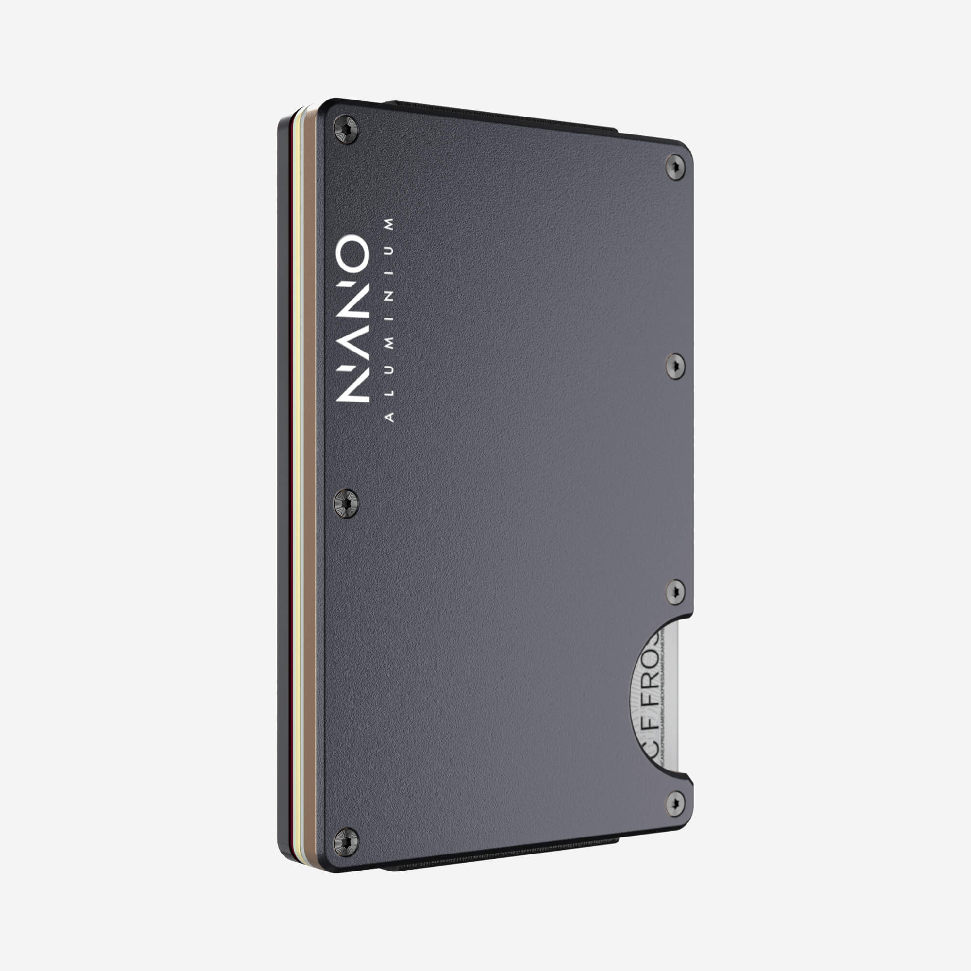 AirTag Cash Strap Wallet (Titan Gunmetal) Everyday Bundle