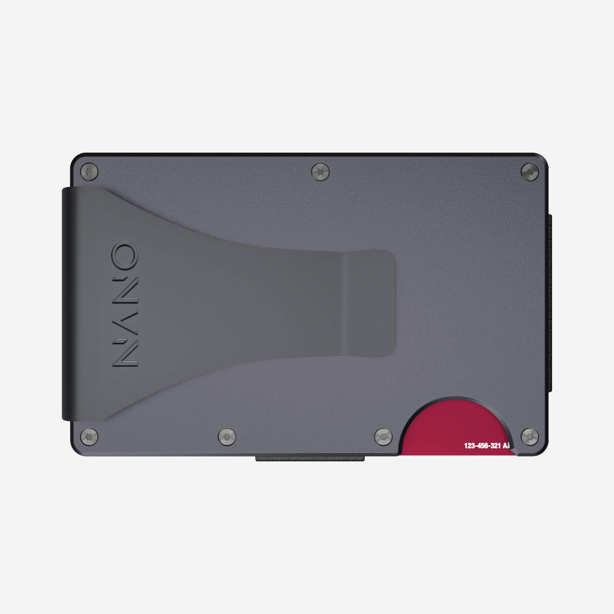 Personalised Money Clip Wallet (Titan Gunmetal) Everyday Bundle