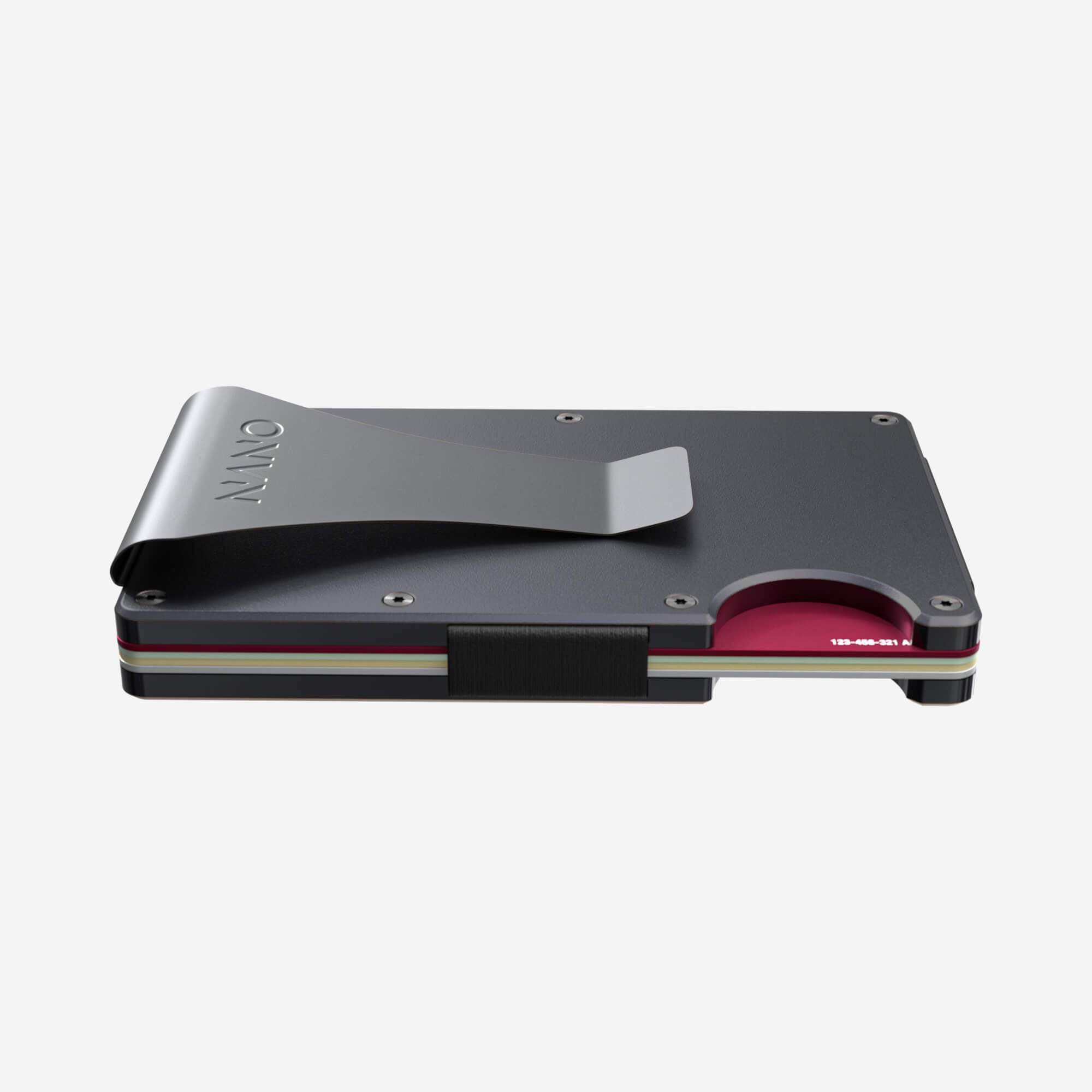 Personalised Money Clip Wallet (Titan Gunmetal) Everyday Bundle