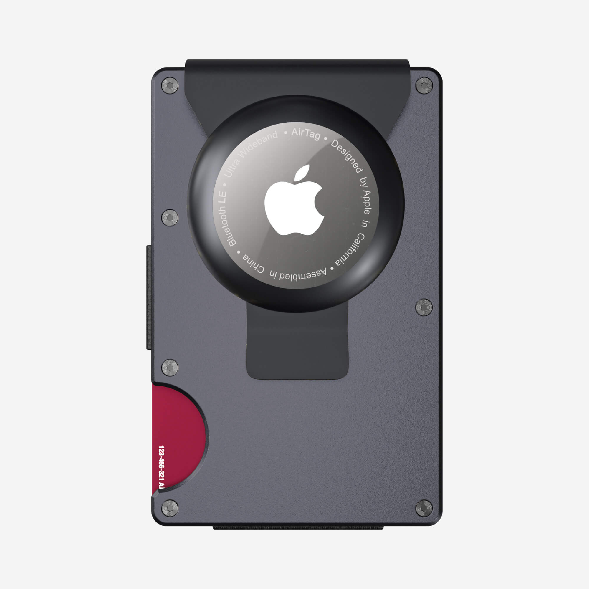 AirTag Money Clip Wallet (Titan Gunmetal) Everyday Bundle