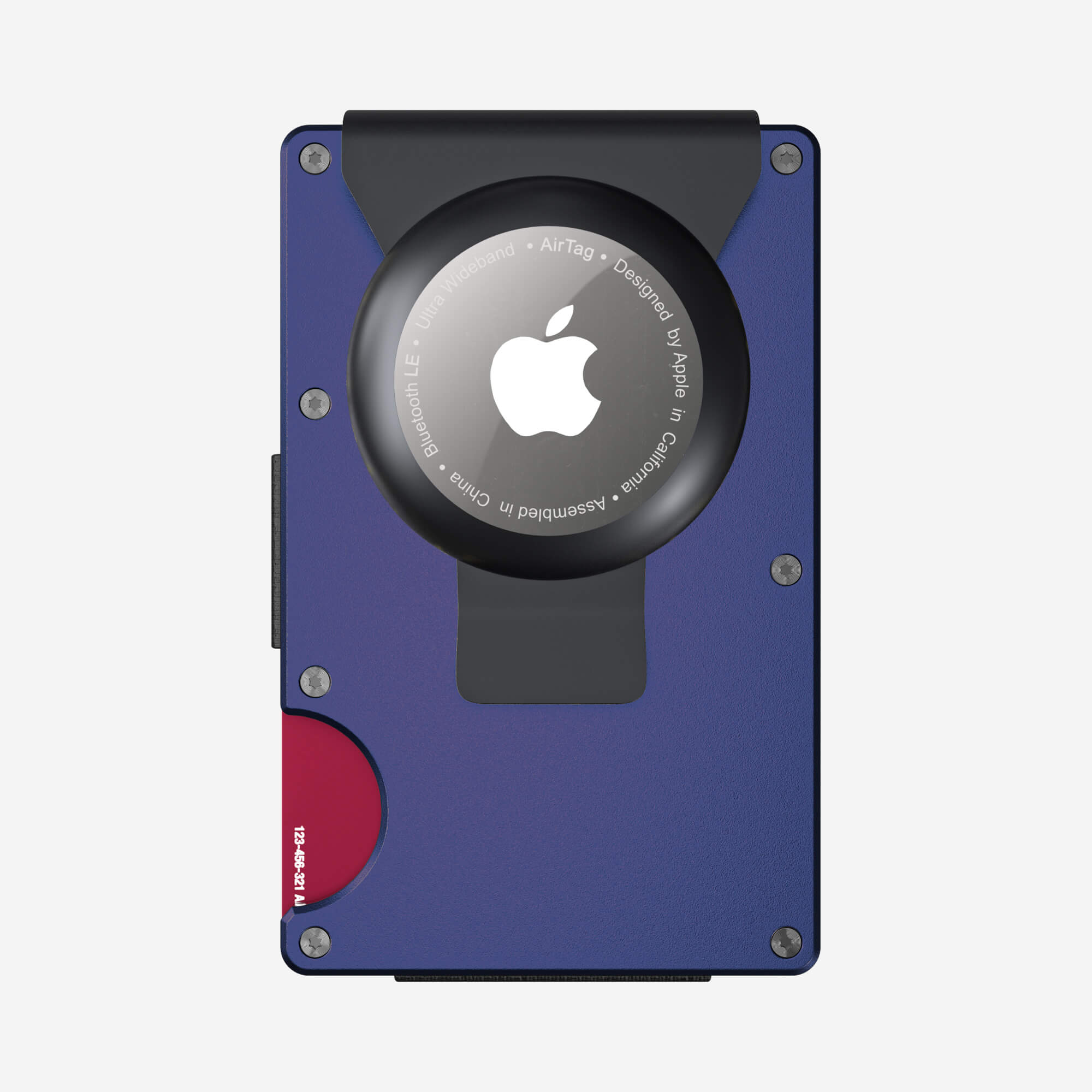 AirTag Money Clip Wallet (Skyfall Navy) Everyday Bundle