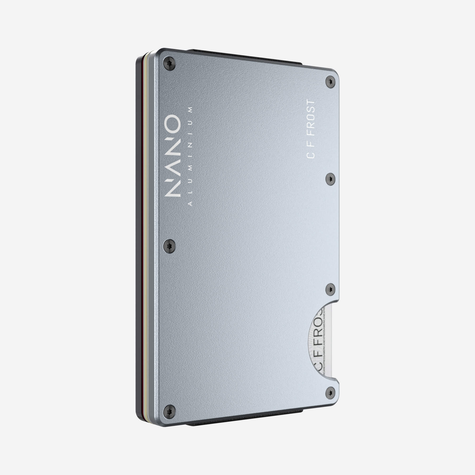 Personalised Money Clip Wallet (Spyder Grey) Essential Bundle