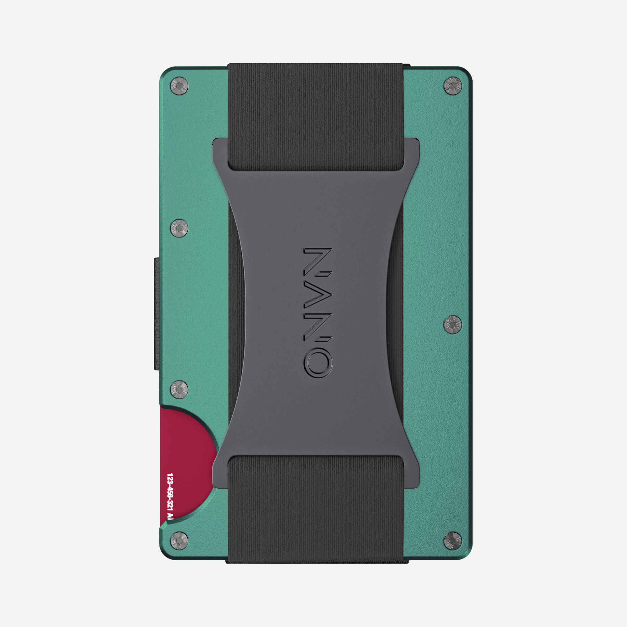 Personalised Cash Strap Wallet (Racing Green) Everyday Bundle