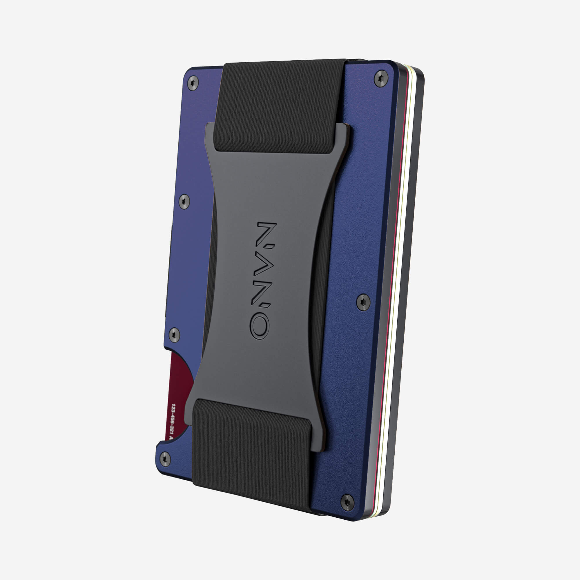 Personalised Cash Strap Wallet (Skyfall Navy) Essential Bundle