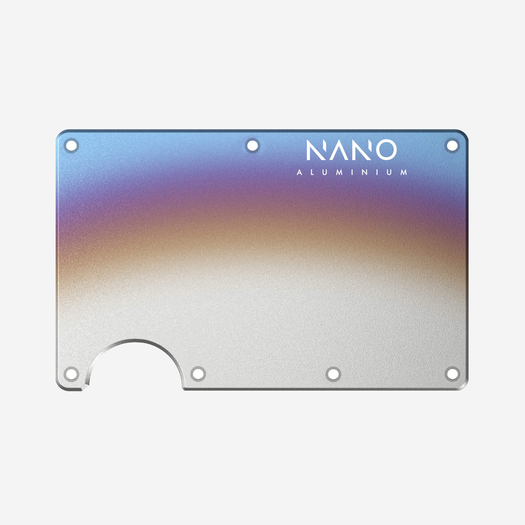 Front & Back Wallet Cover Plates (Flame Burnt)