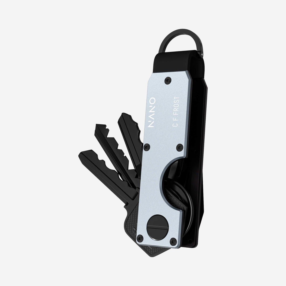 Personalised Key Case (Spyder Grey)