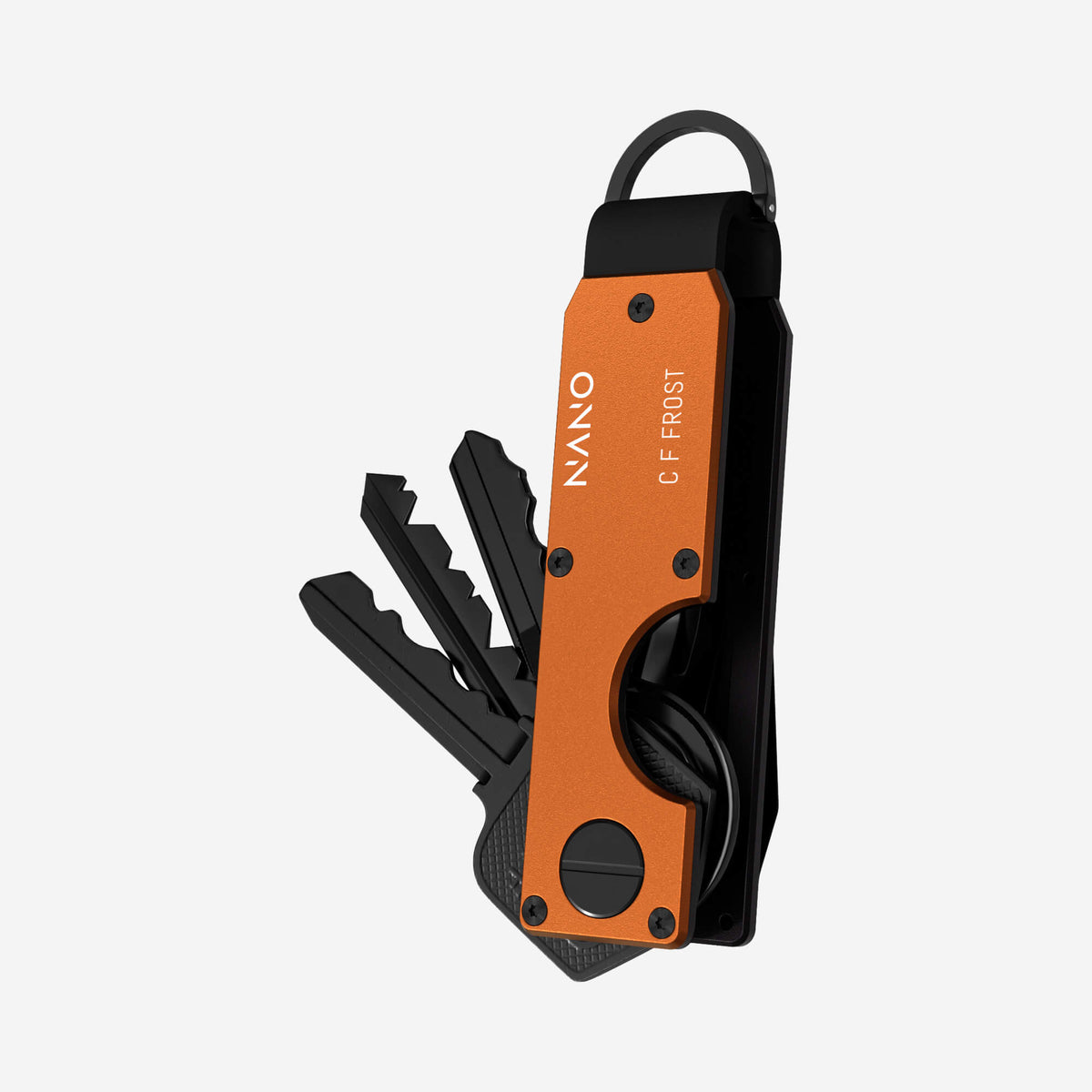 Personalised Key Case (Ventura Orange)
